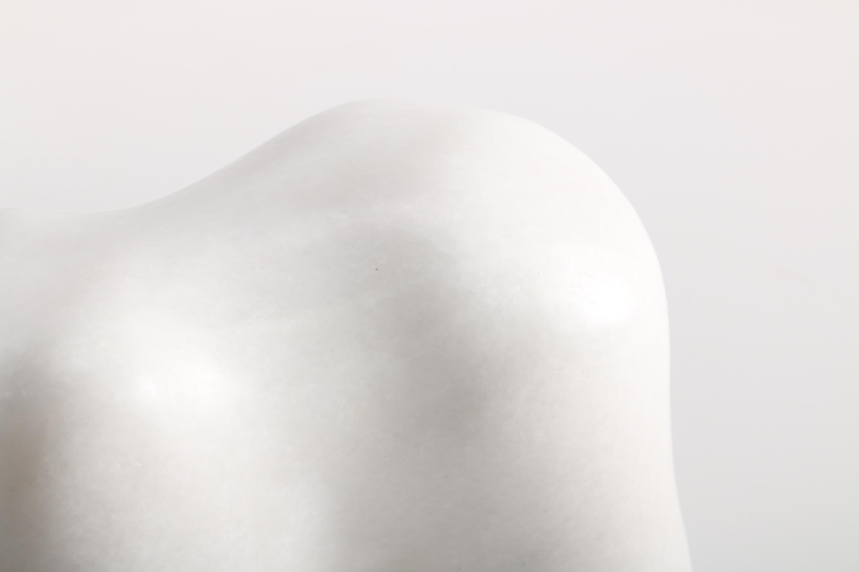 Marble Polar Bear Statue