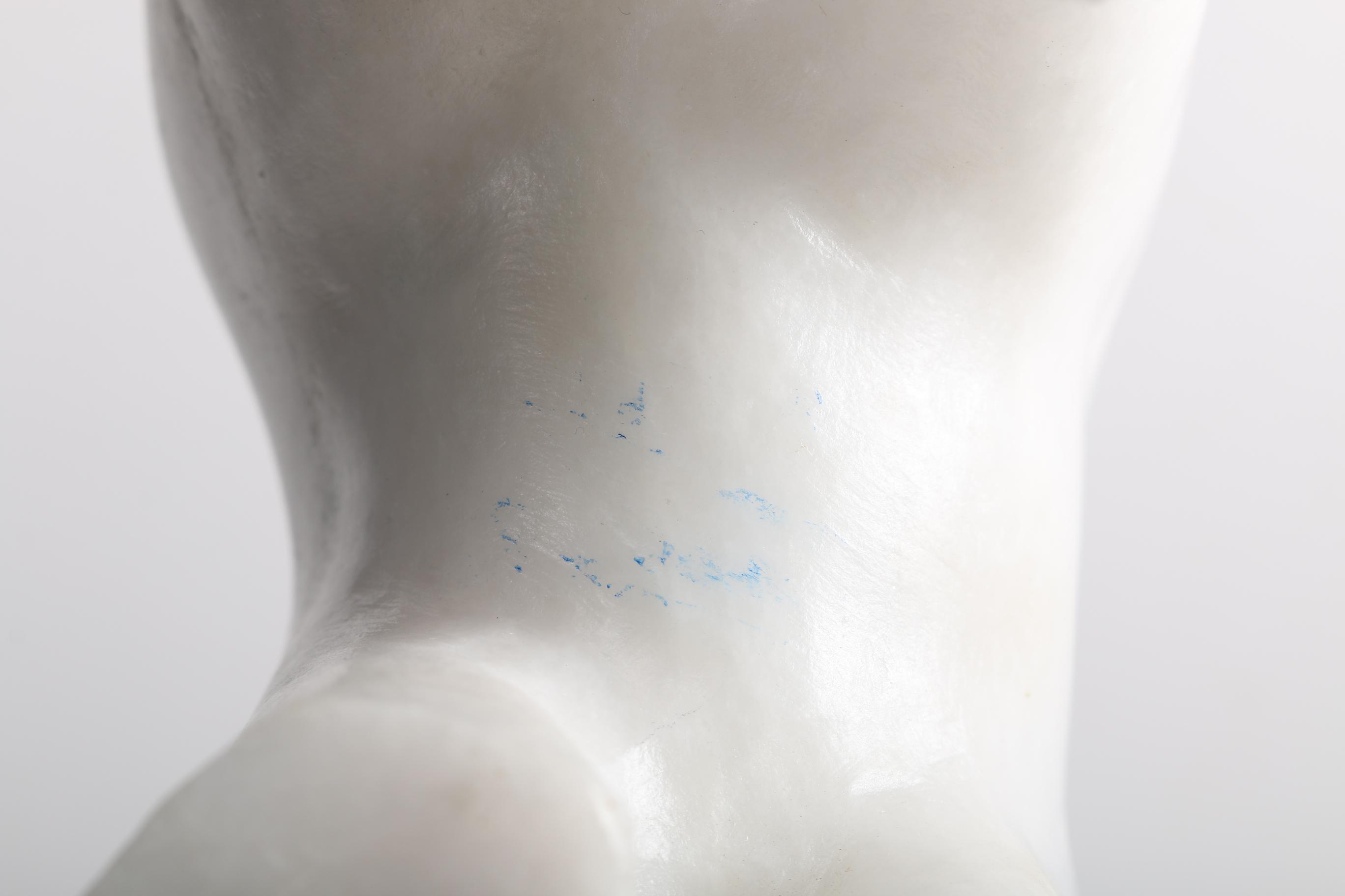 Marble Polar Bear Statue