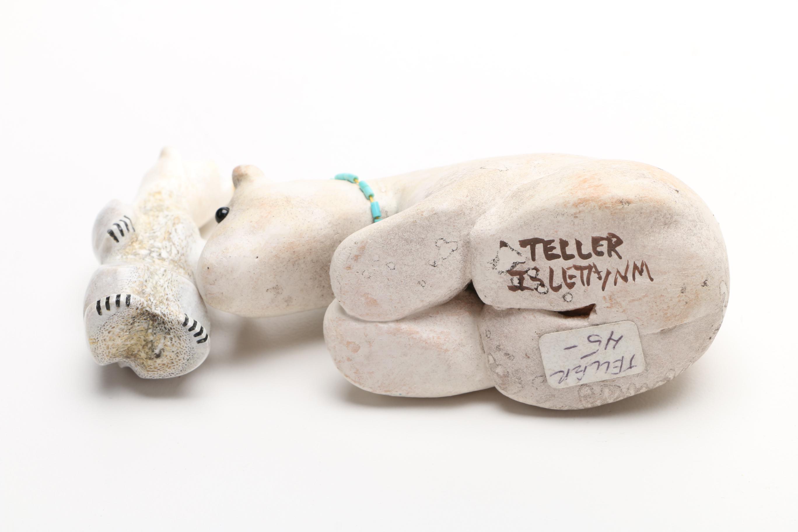 Ceramic Polar Bear Figurines