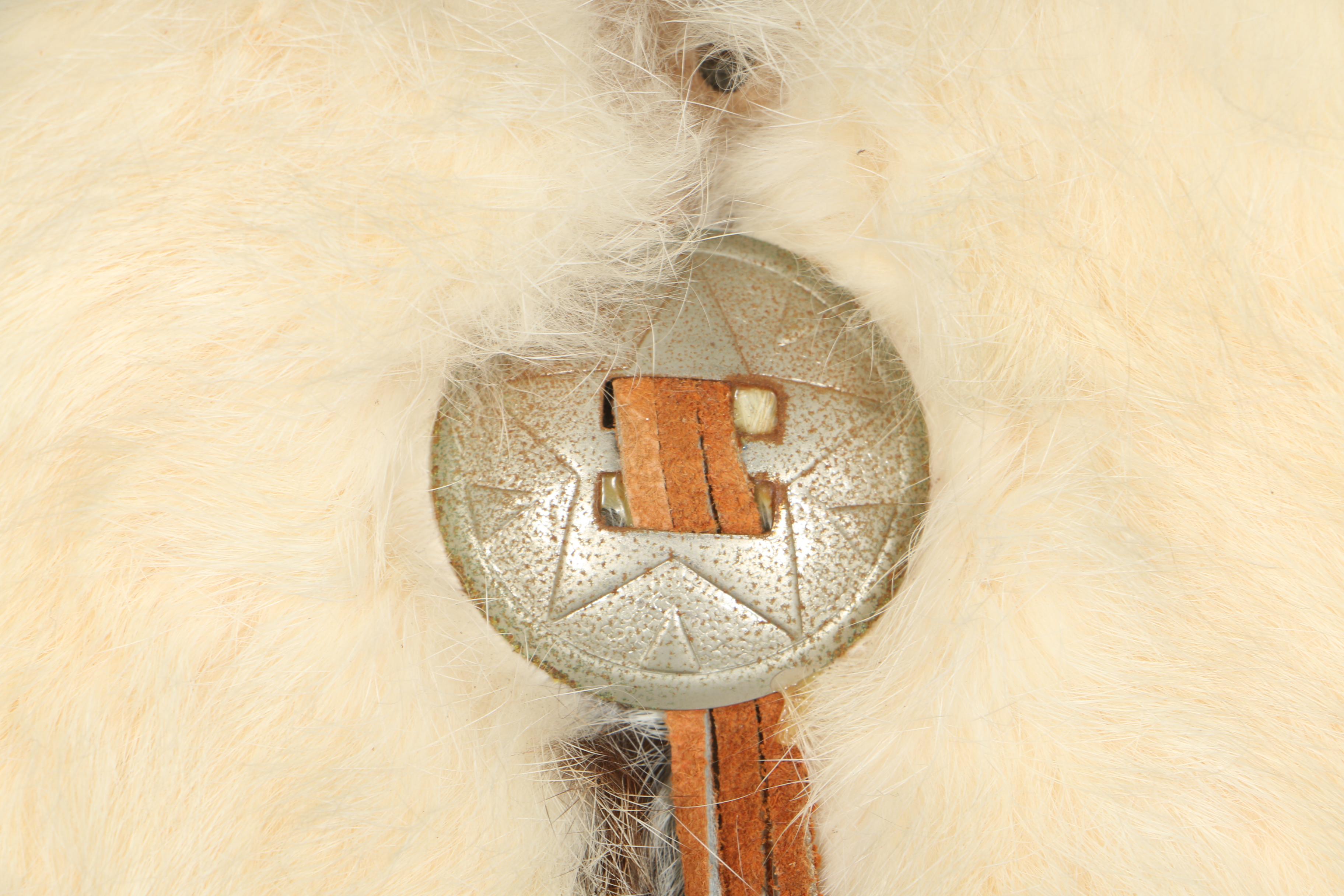 Native American Style Rabbit Fur Dream Catcher