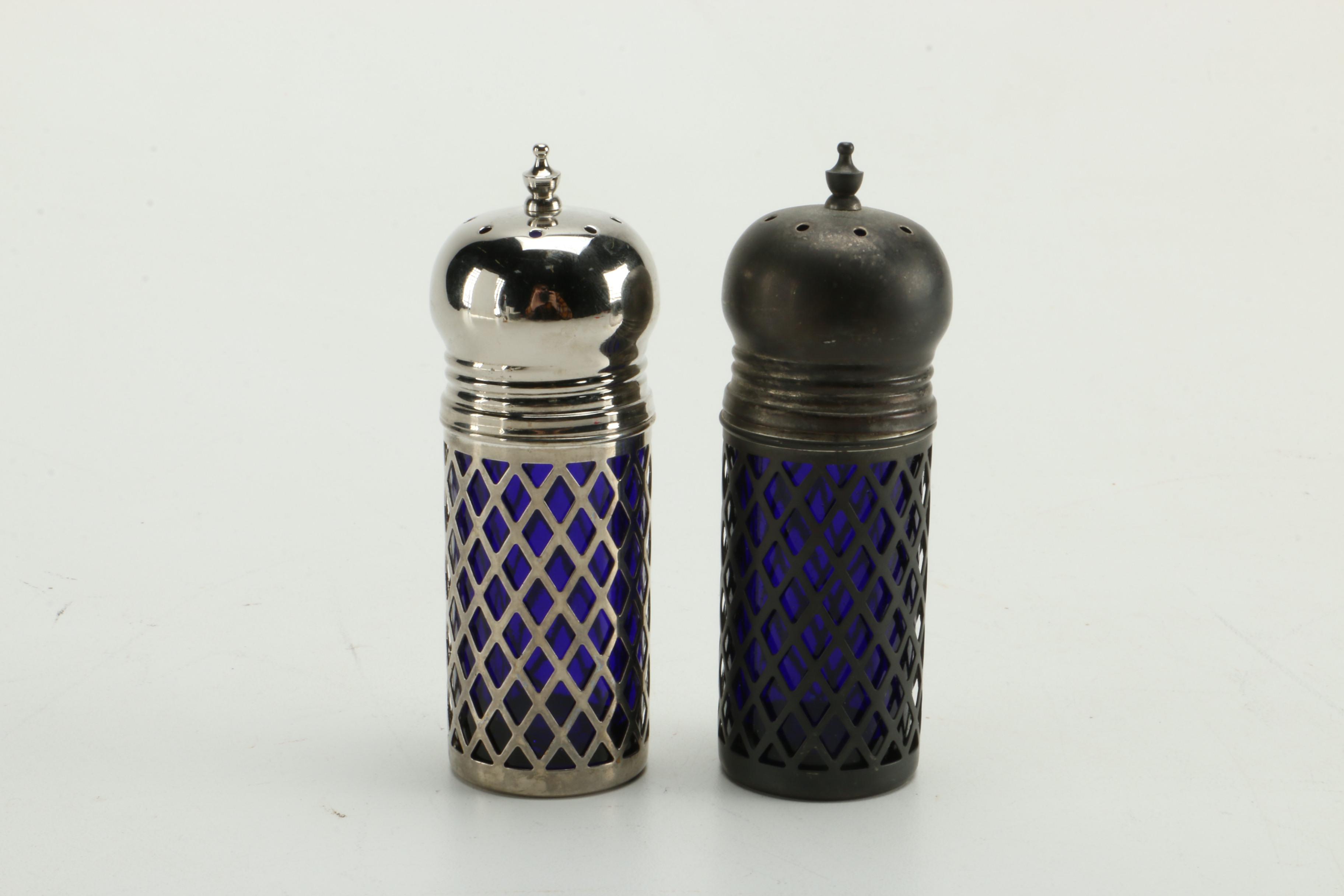 Salt and Pepper Shakers Including Waterford