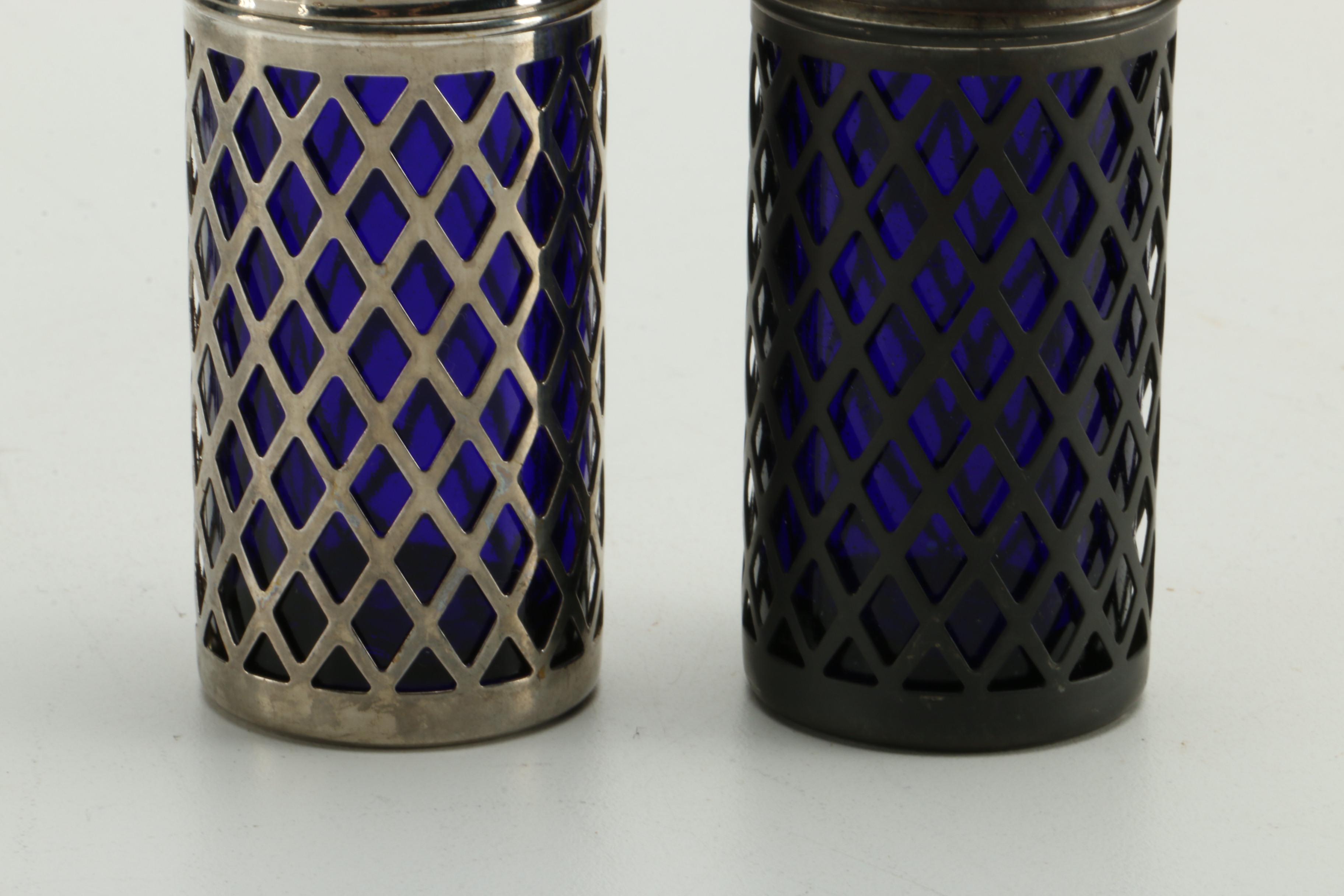 Salt and Pepper Shakers Including Waterford