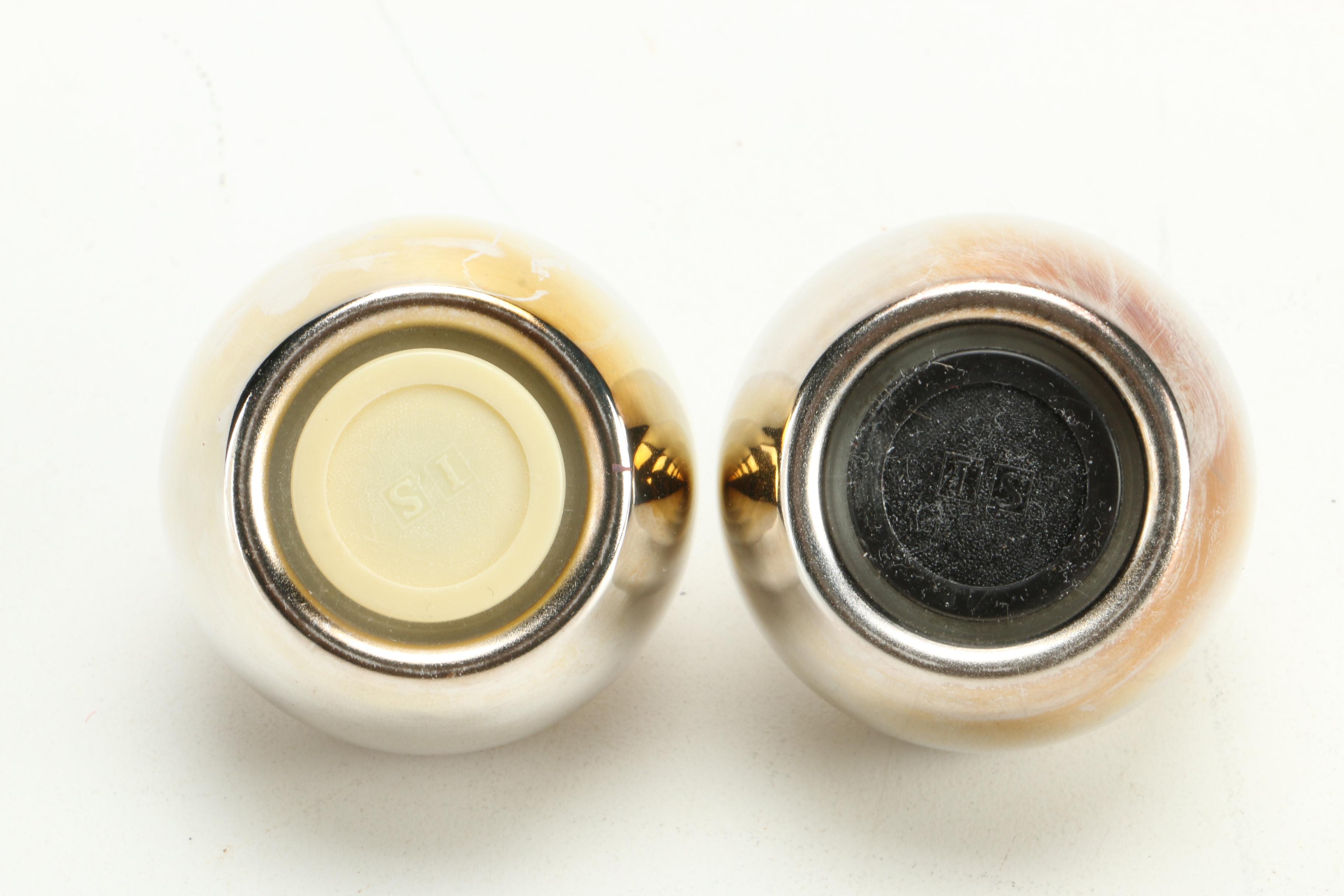 Salt and Pepper Shakers Including Waterford