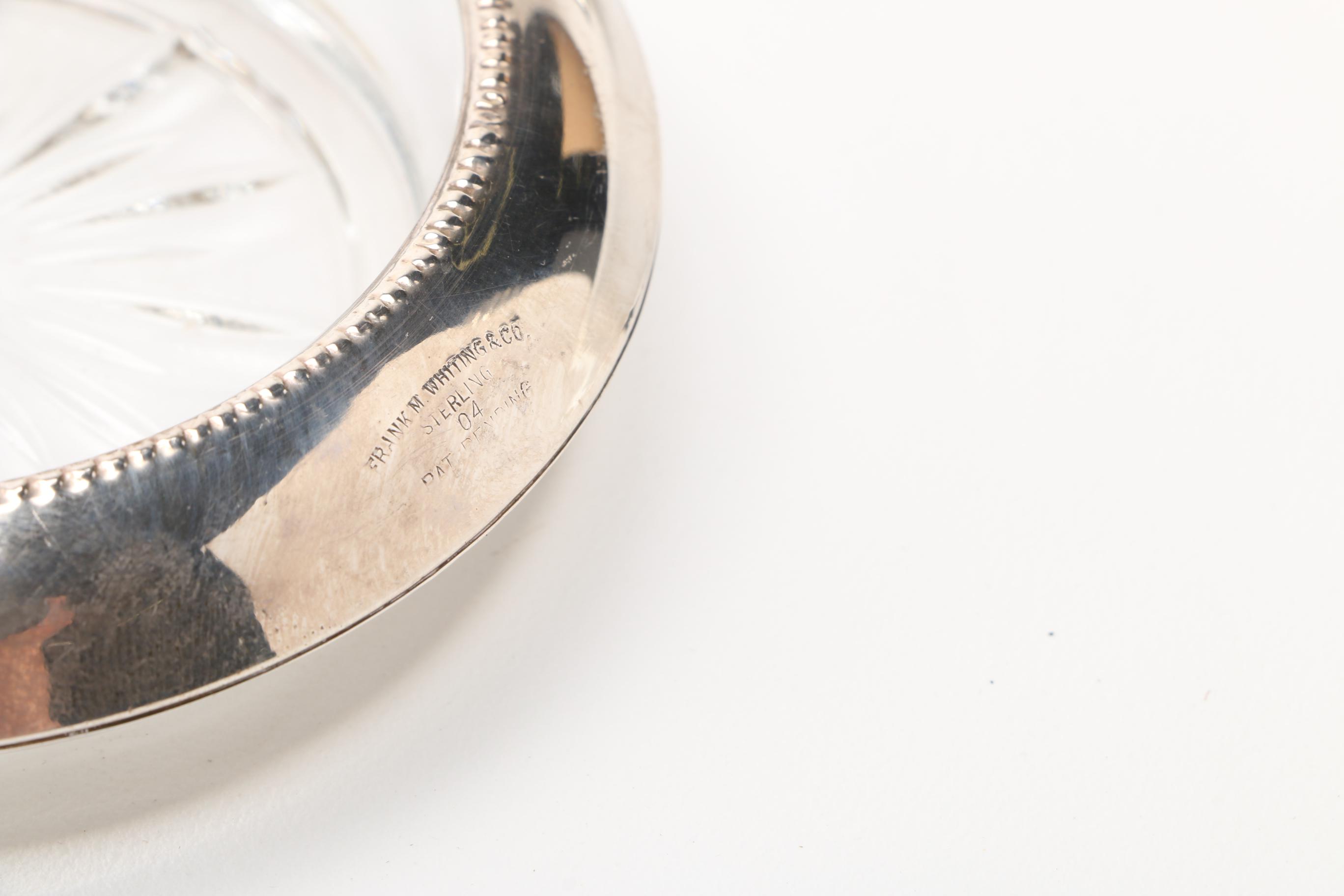 Sterling and German Silver Tableware Featuring Webster Co.