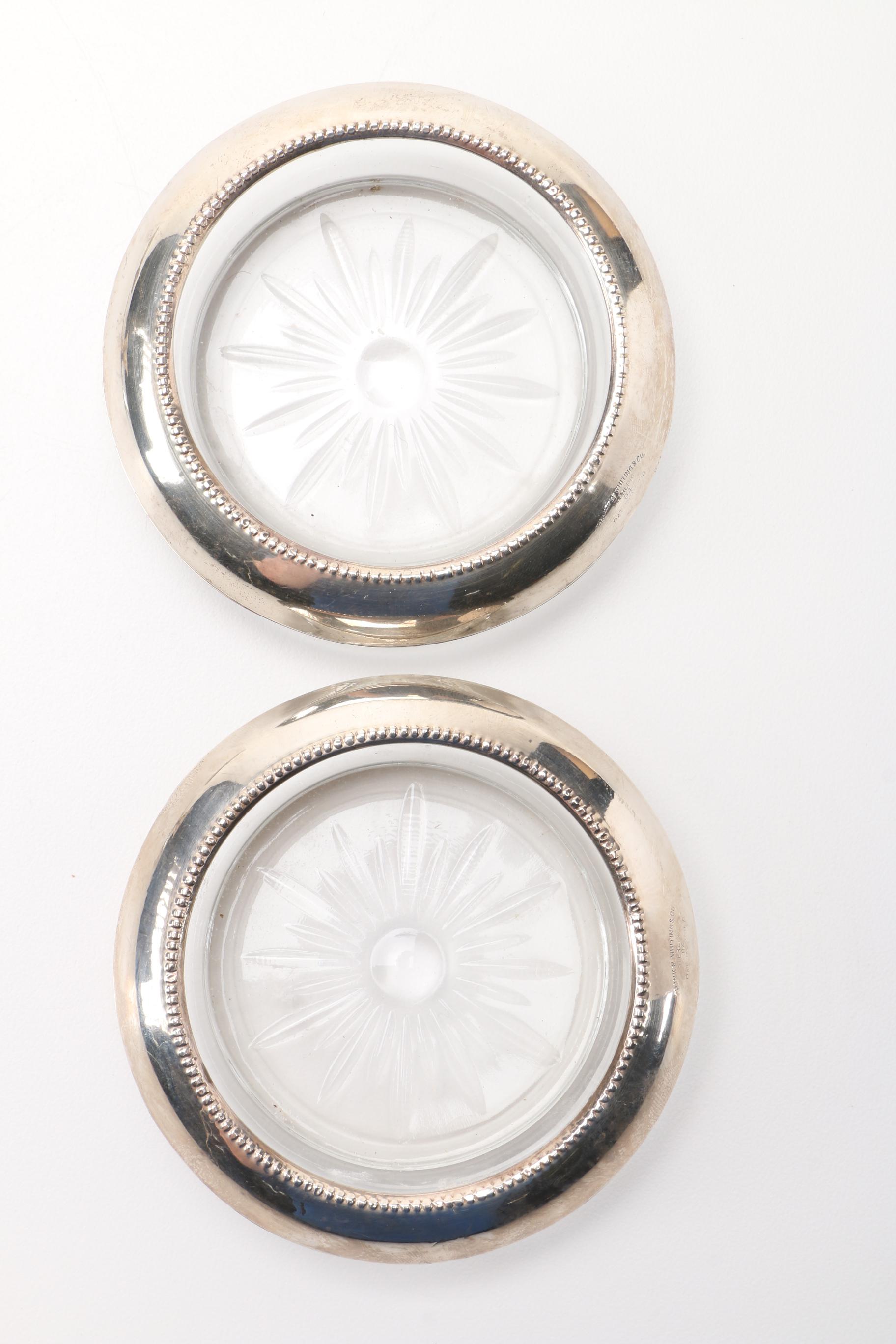 Sterling and German Silver Tableware Featuring Webster Co.