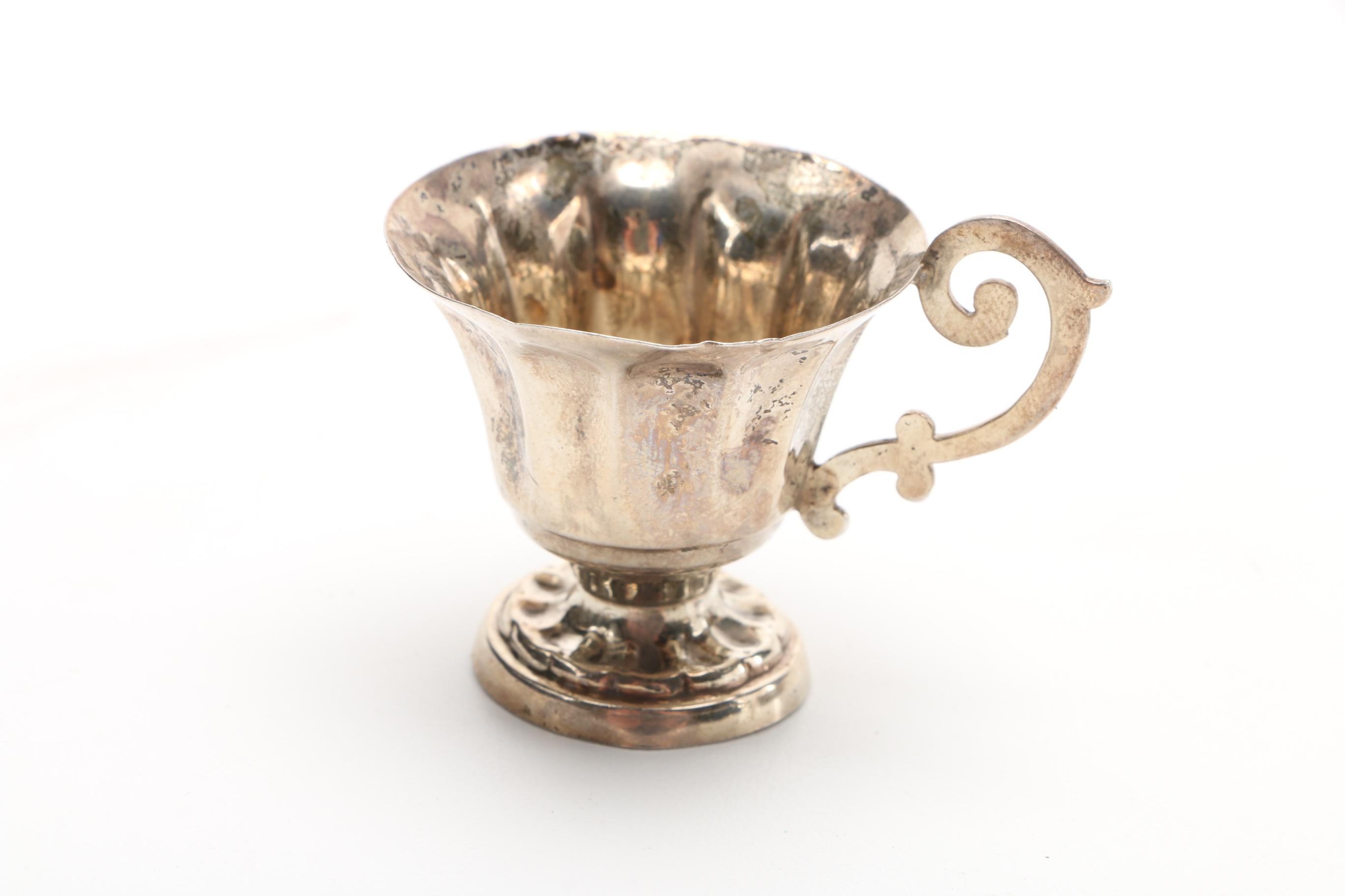 Sterling and German Silver Tableware Featuring Webster Co.