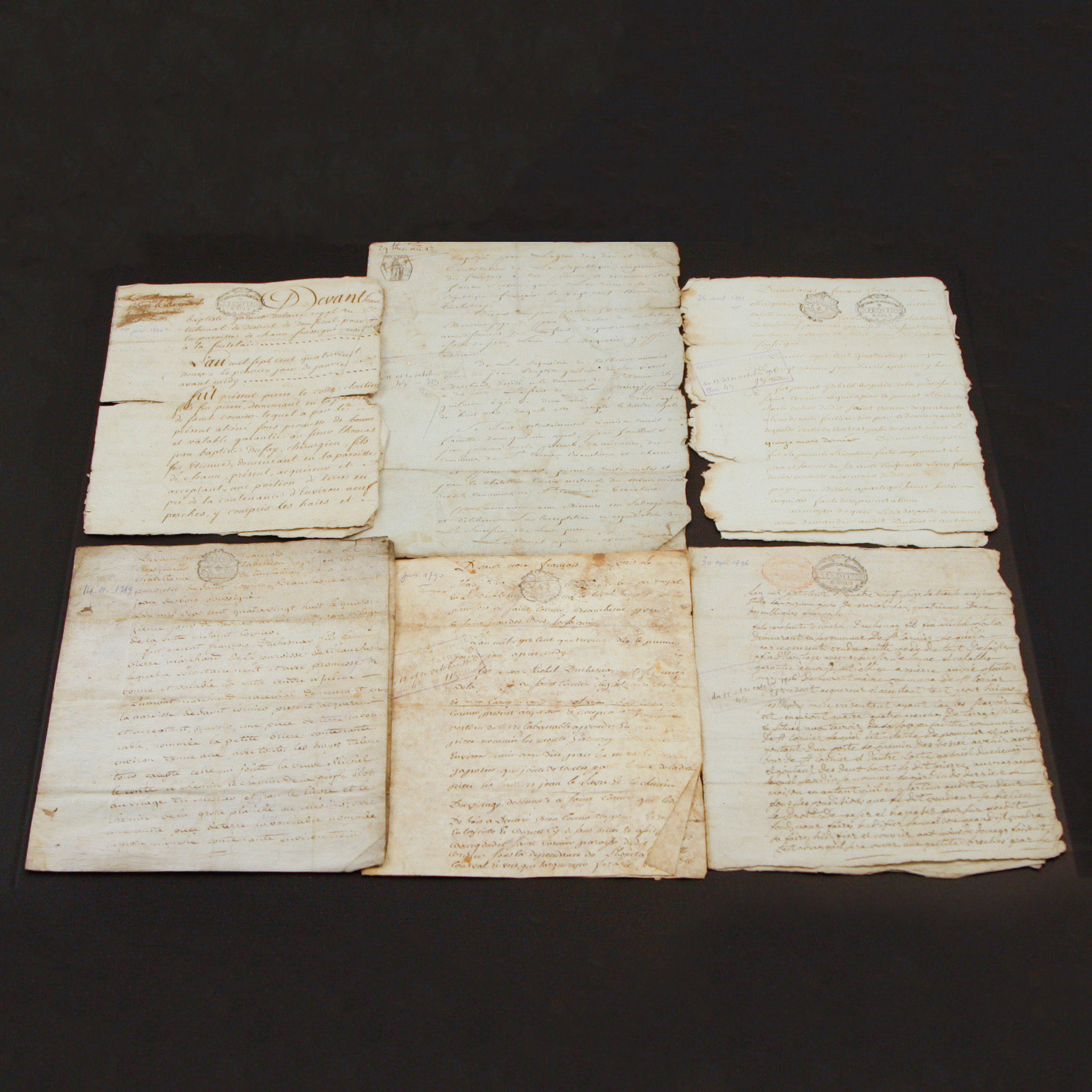 Late 18th C. Legal Documents and Ephemera