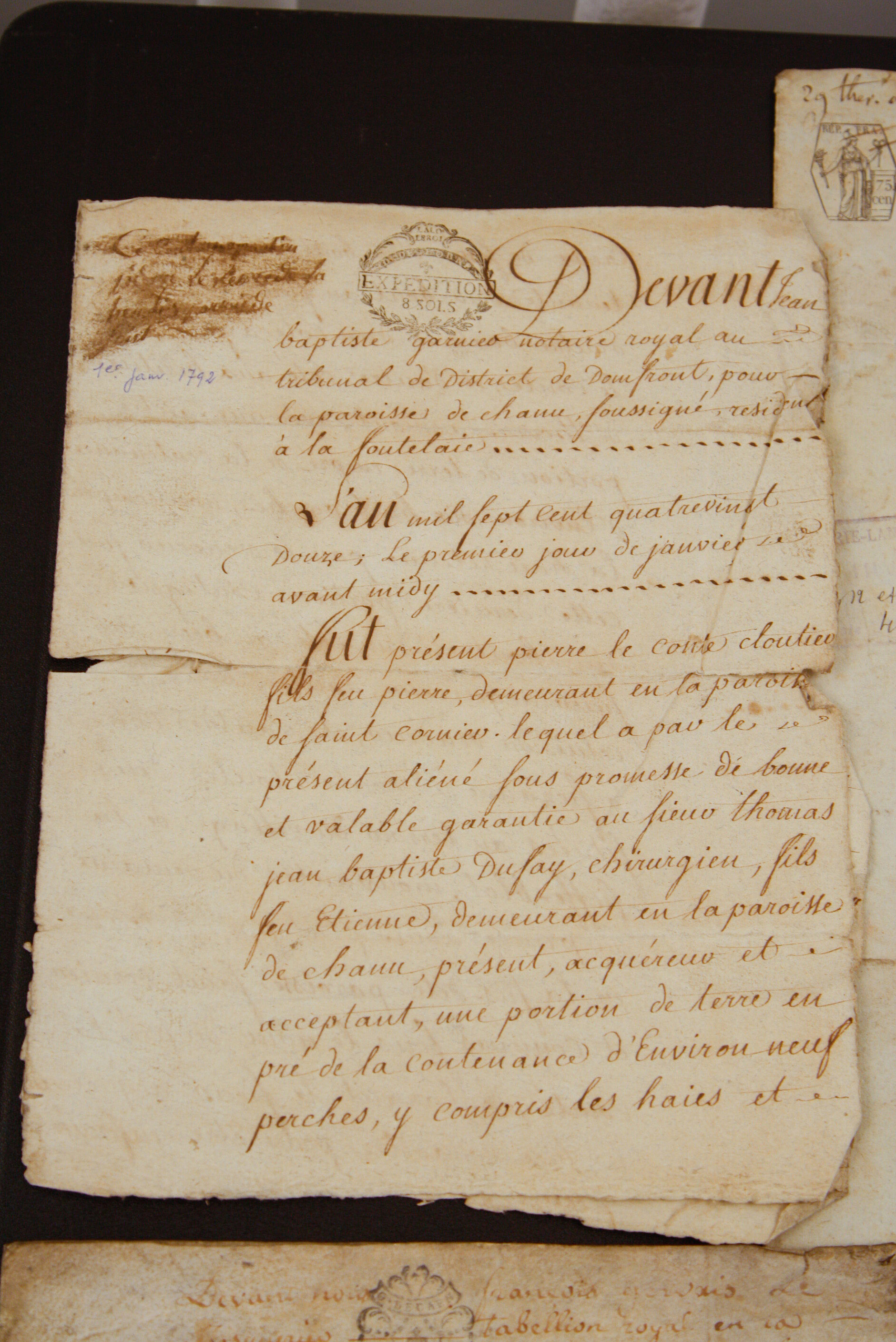 Late 18th C. Legal Documents and Ephemera