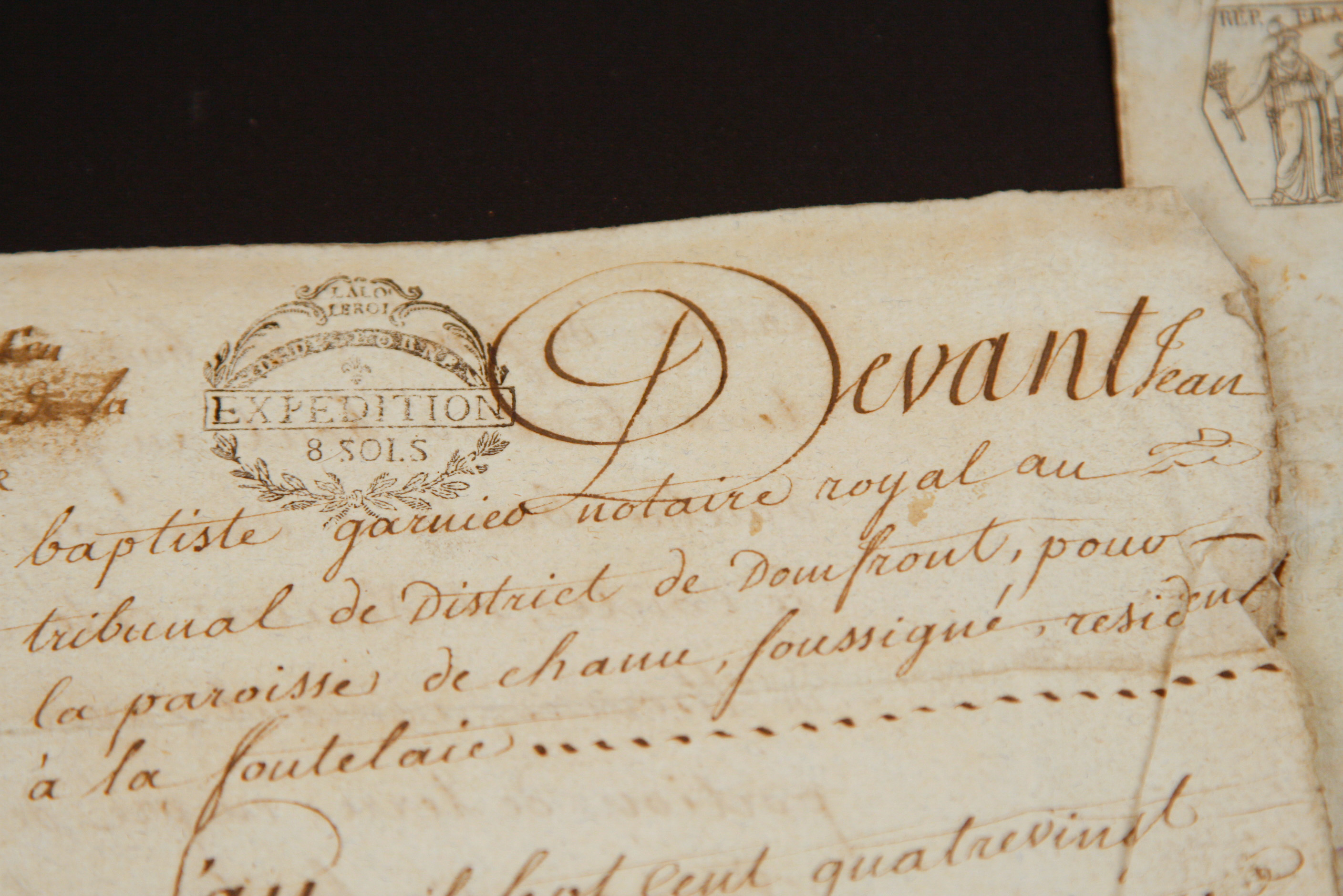 Late 18th C. Legal Documents and Ephemera
