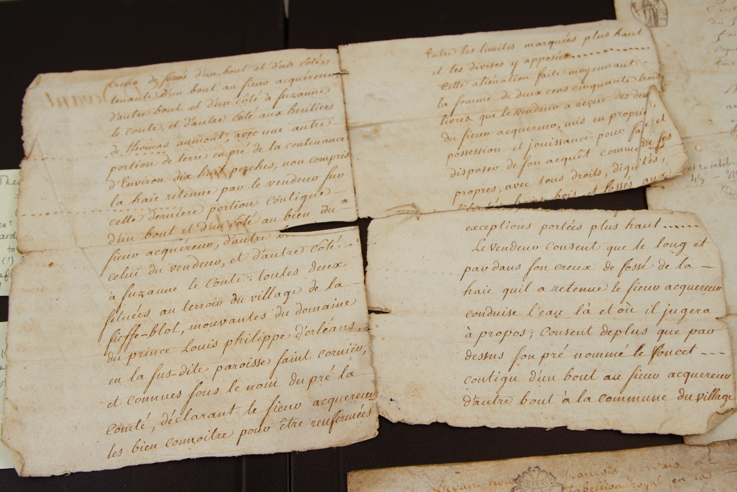 Late 18th C. Legal Documents and Ephemera