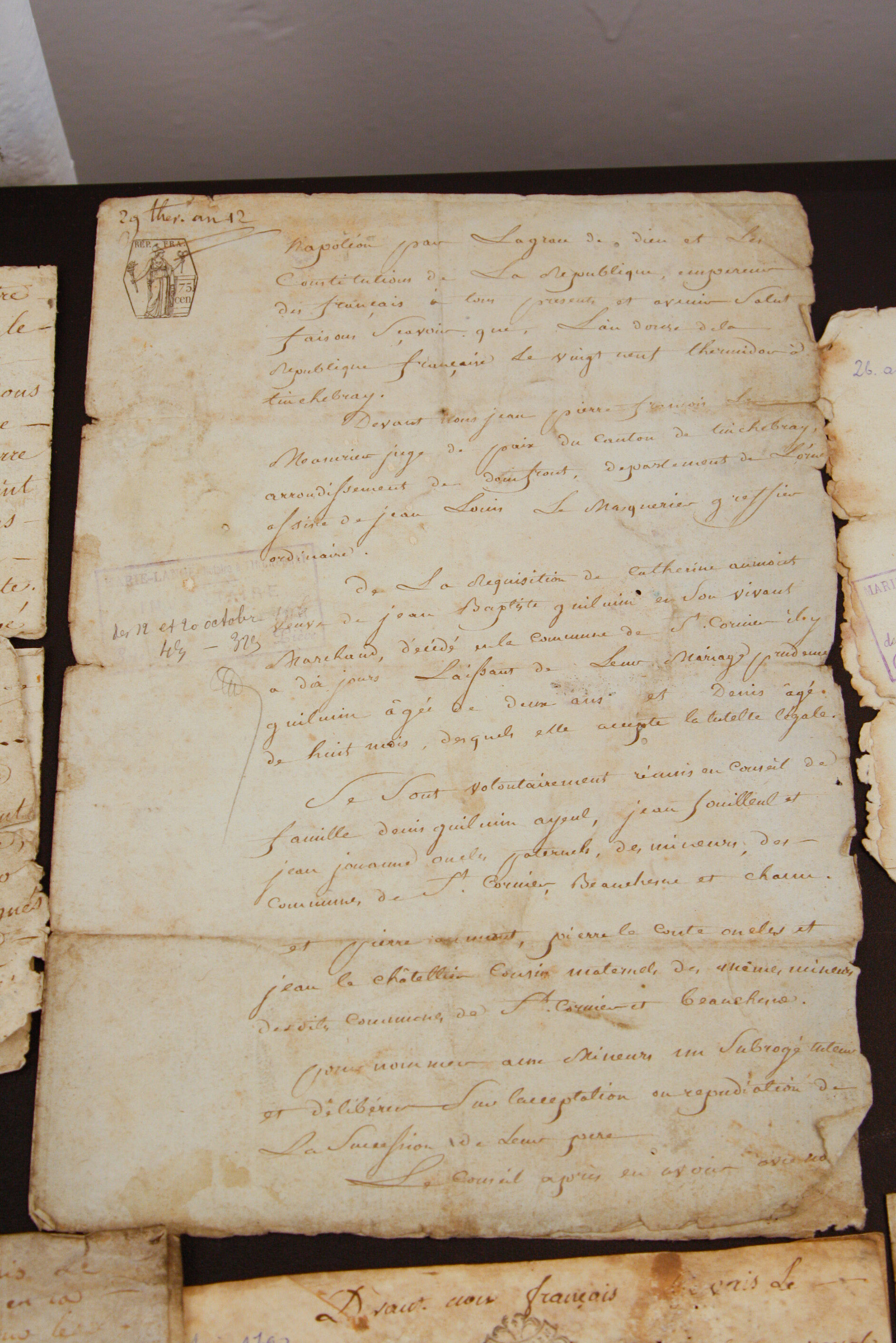 Late 18th C. Legal Documents and Ephemera