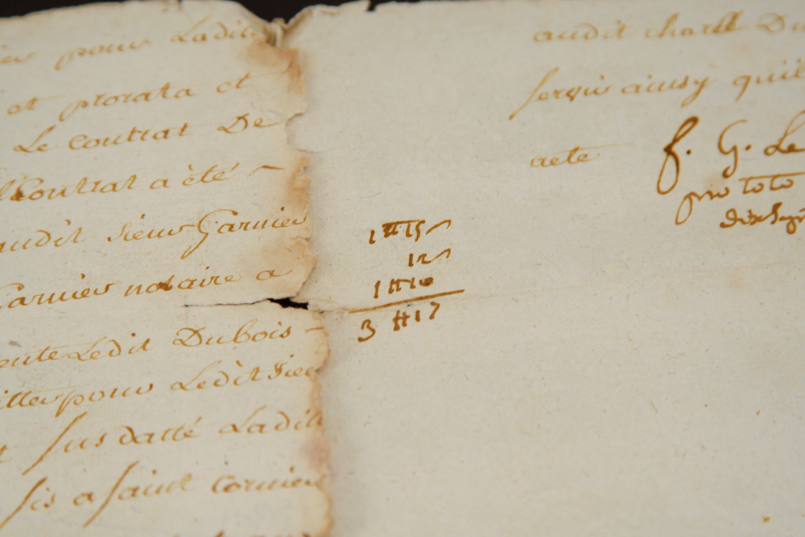 Late 18th C. Legal Documents and Ephemera