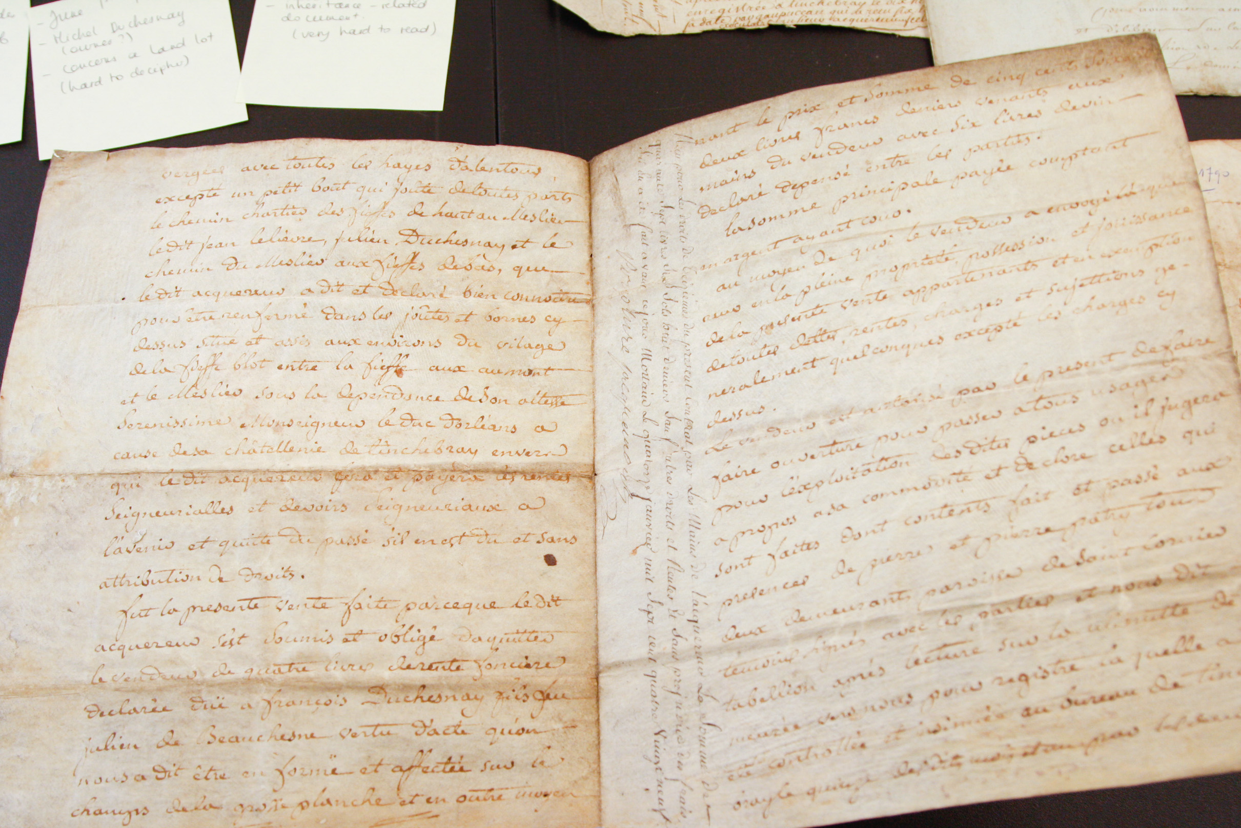 Late 18th C. Legal Documents and Ephemera