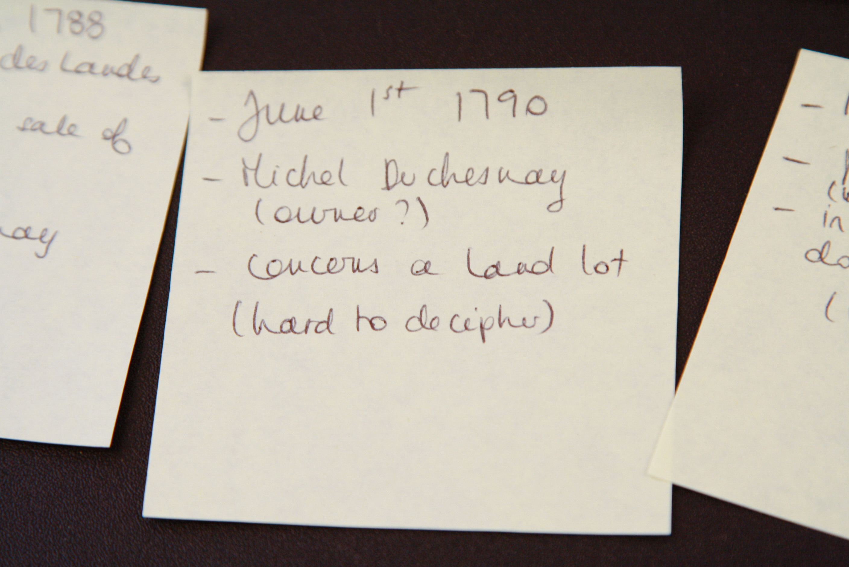 Late 18th C. Legal Documents and Ephemera