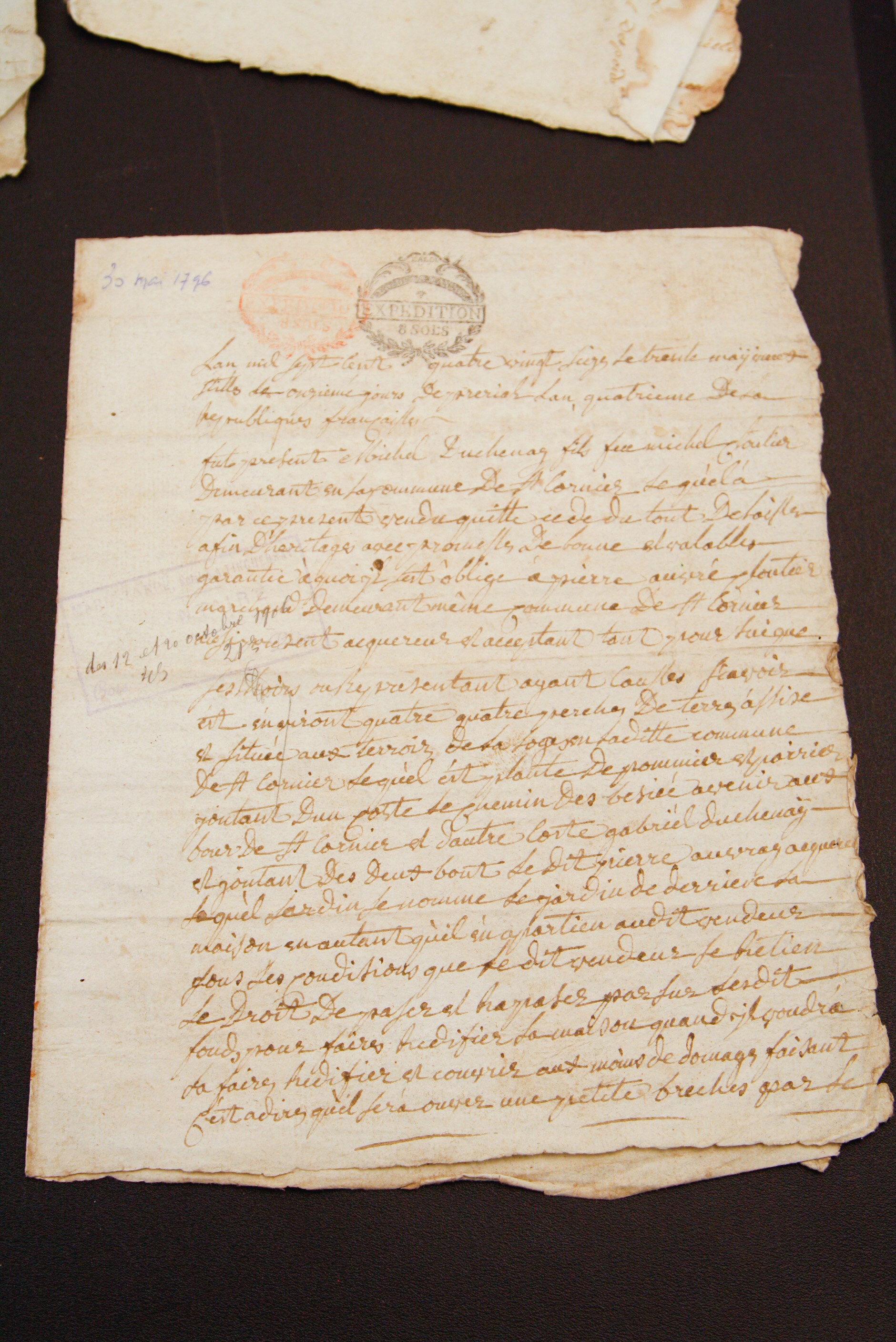 Late 18th C. Legal Documents and Ephemera