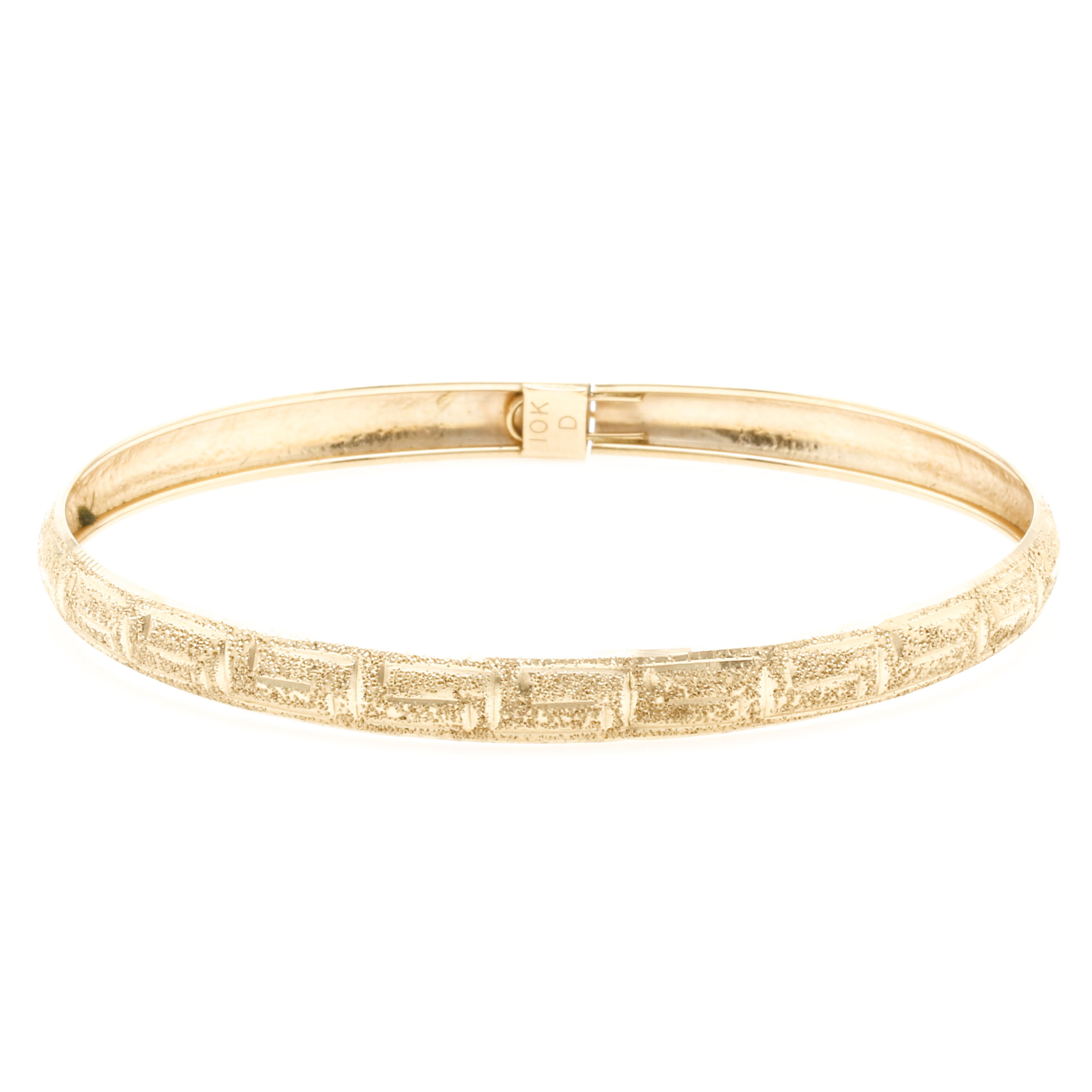 10K Yellow Gold Bangle