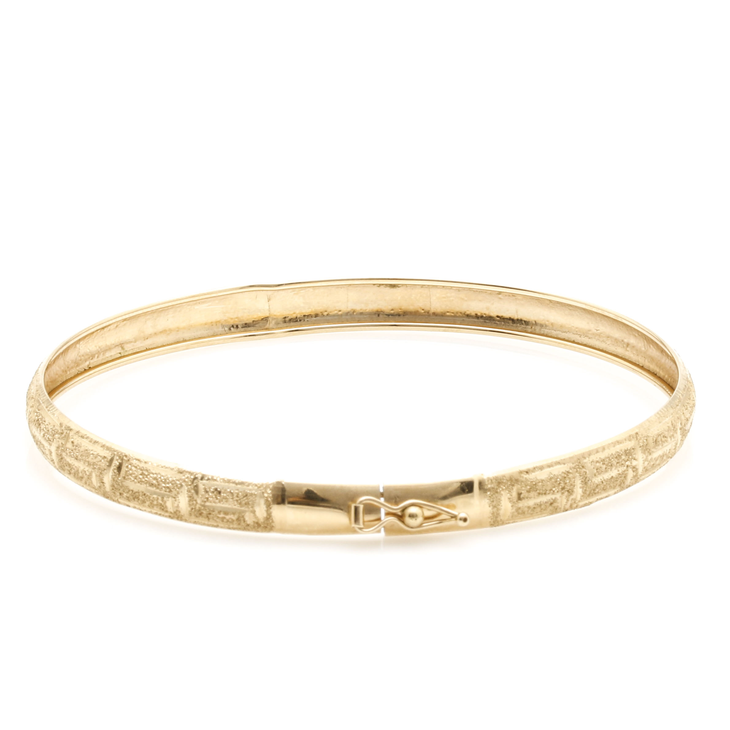 10K Yellow Gold Bangle
