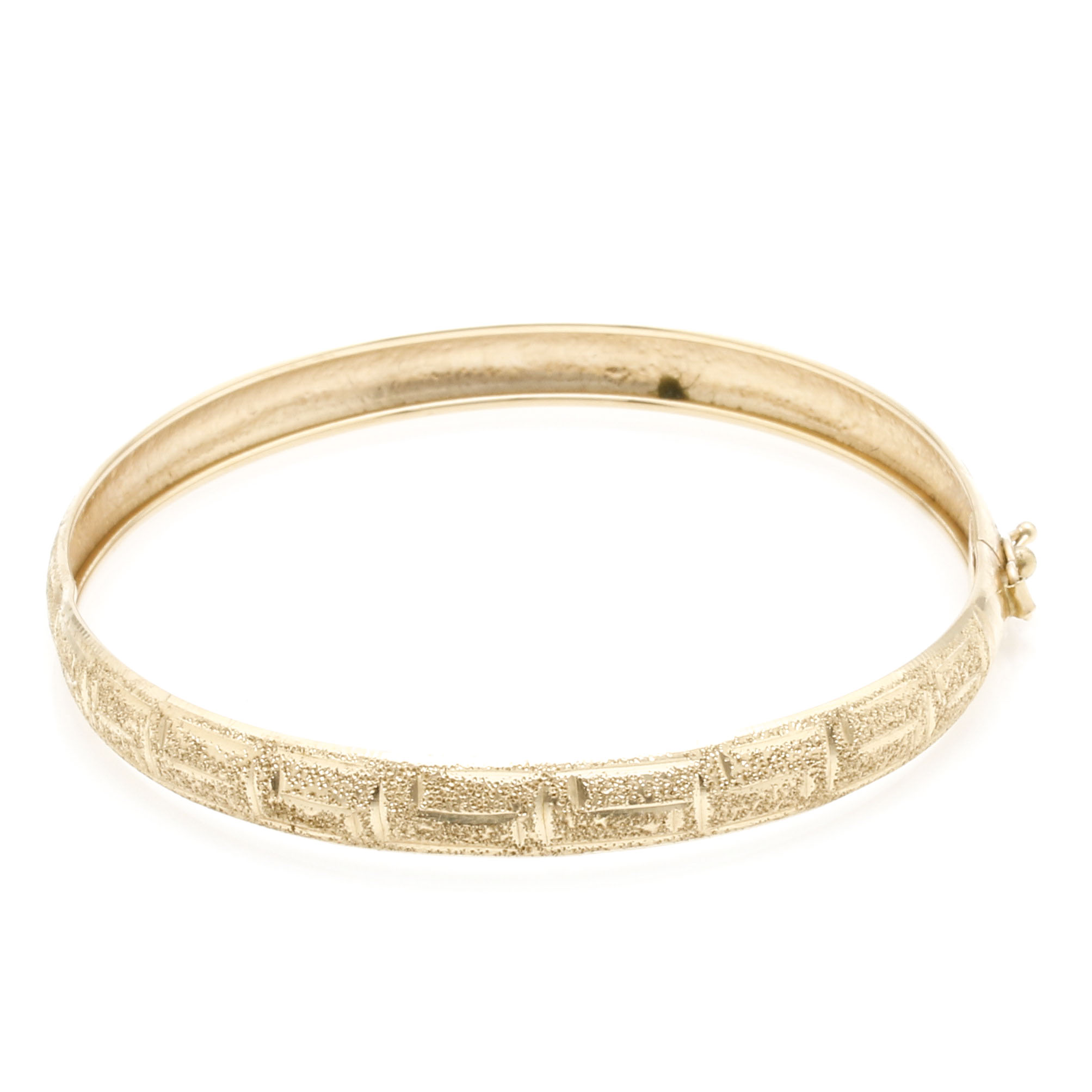 10K Yellow Gold Bangle