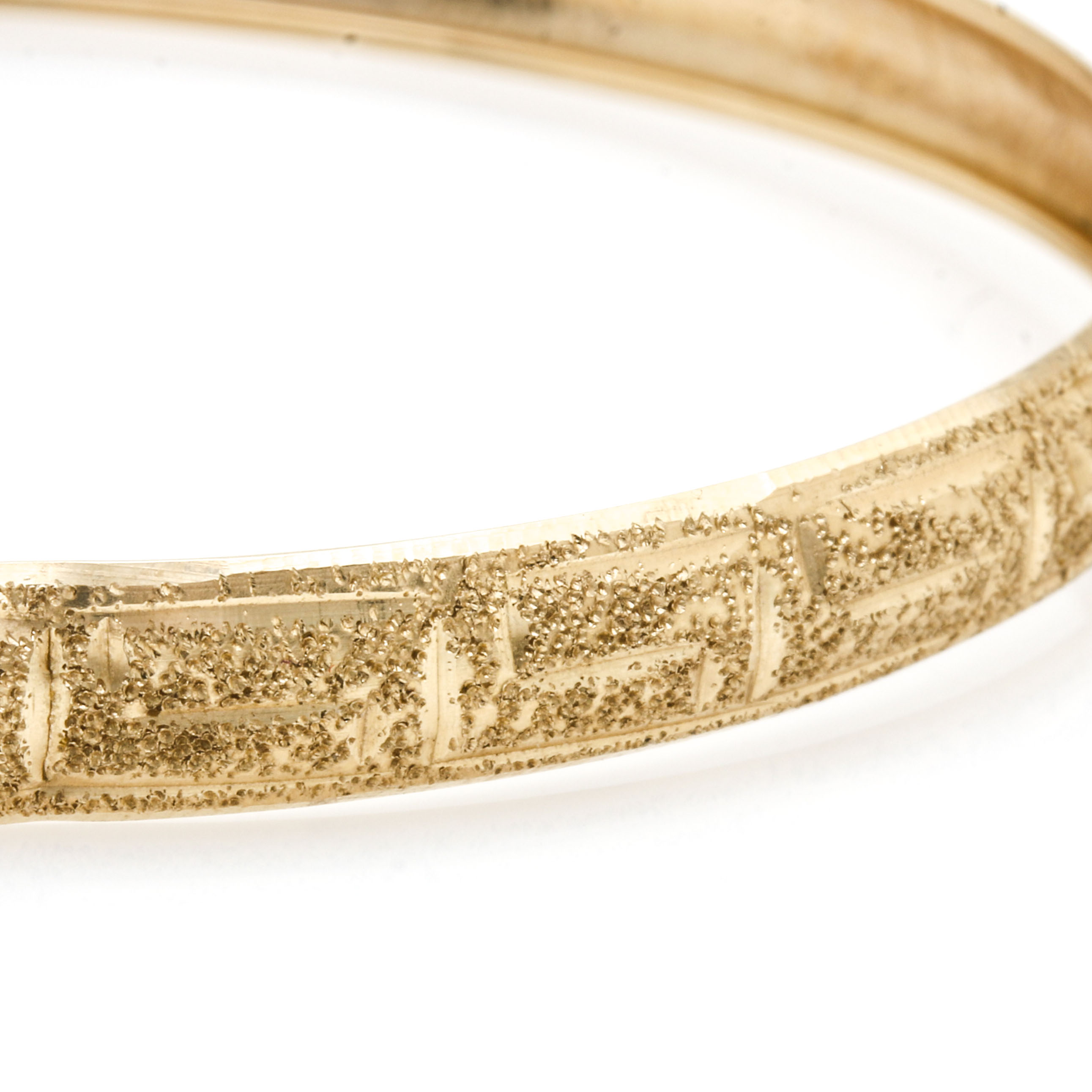 10K Yellow Gold Bangle
