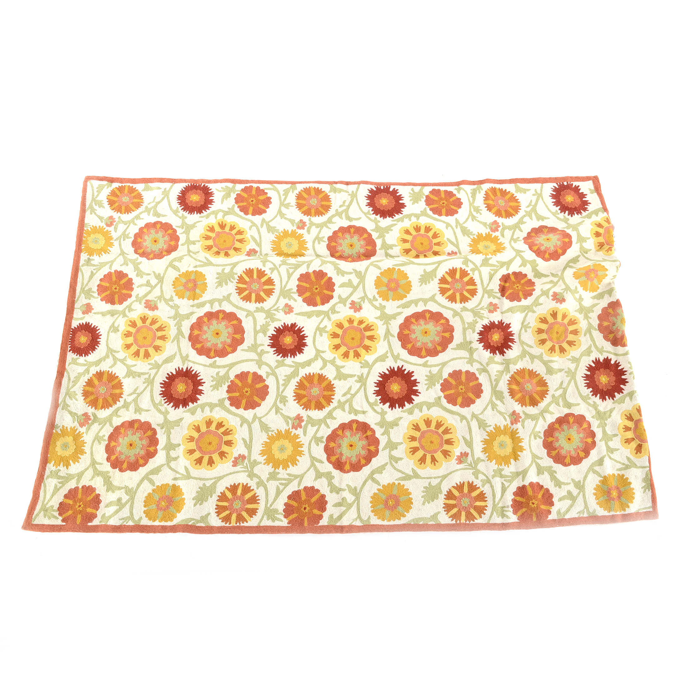 Williams Sonoma Needlepoint Accent Rug