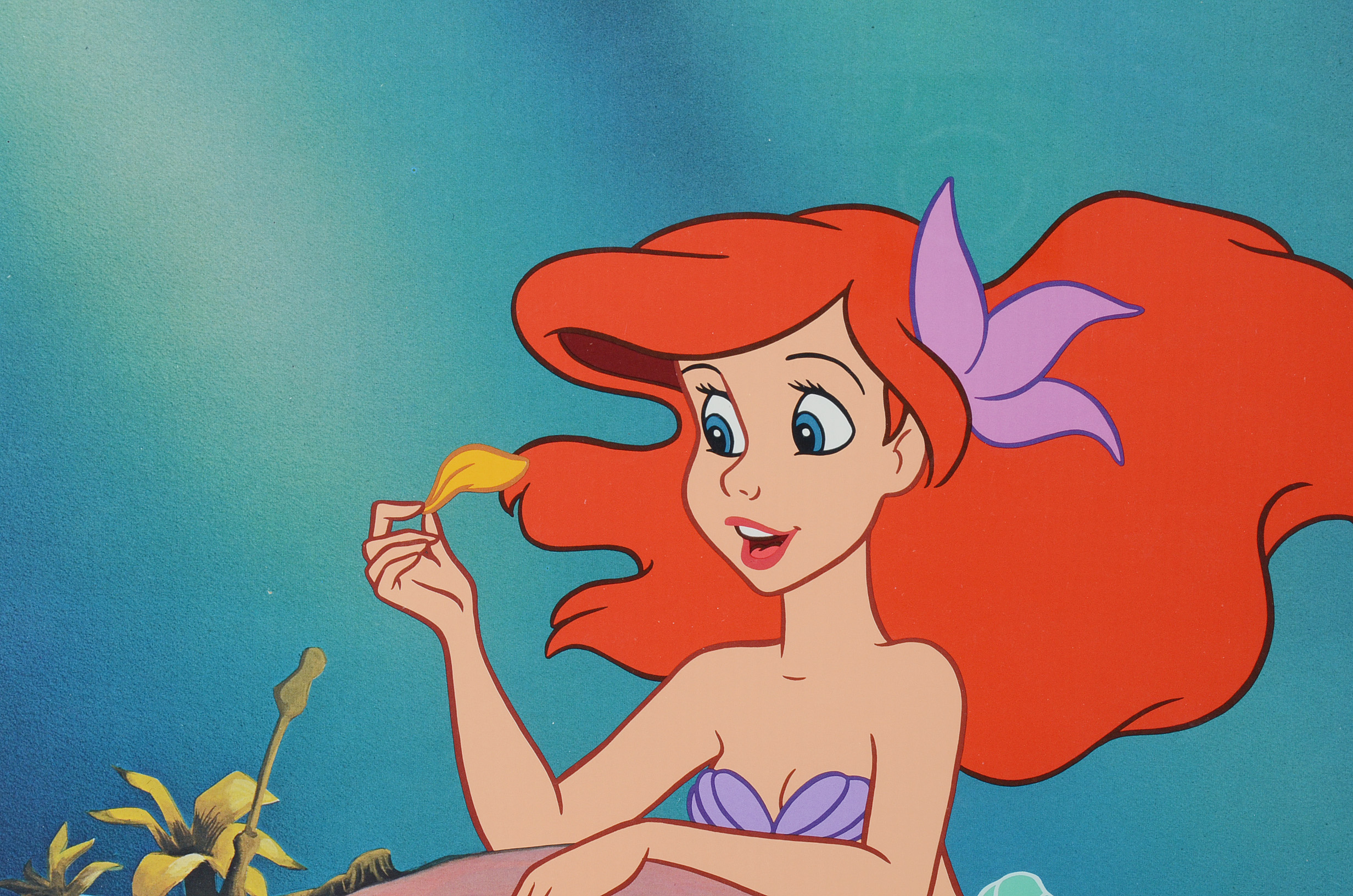 Walt Disney's "The Little Mermaid" Limited Edition "Ariel in Love" Lithograph