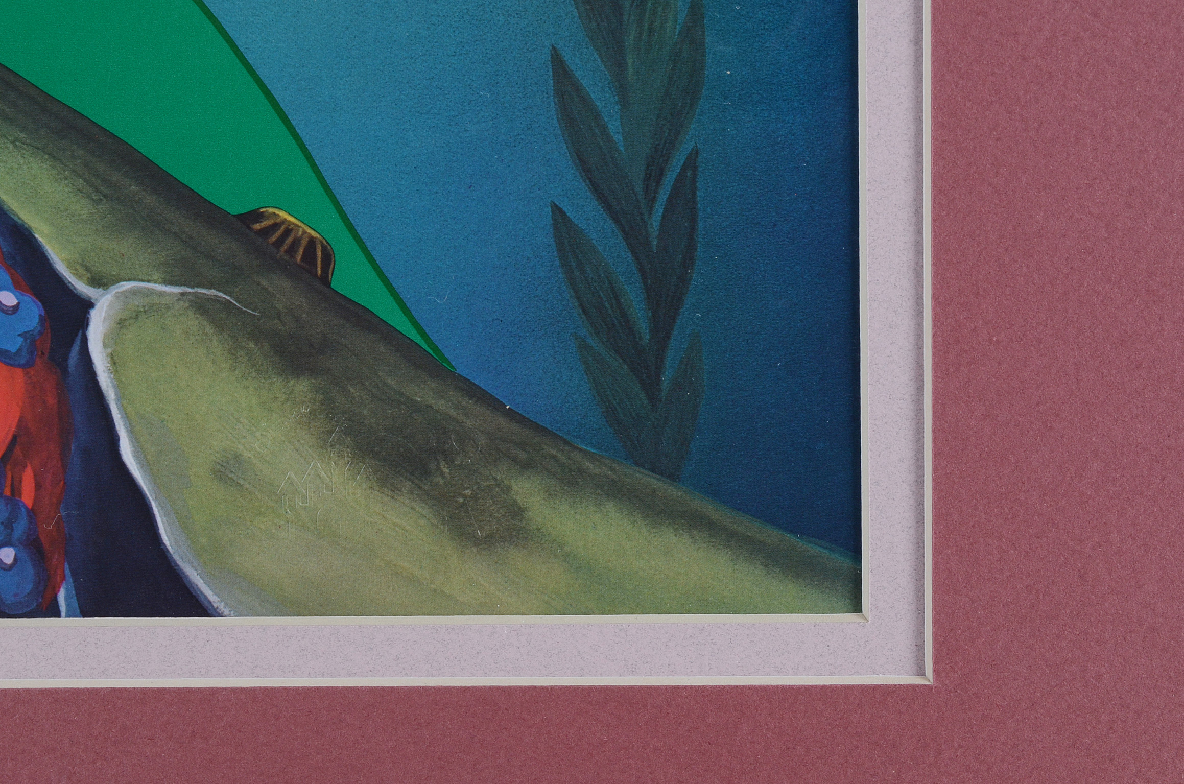 Walt Disney's "The Little Mermaid" Limited Edition "Ariel in Love" Lithograph