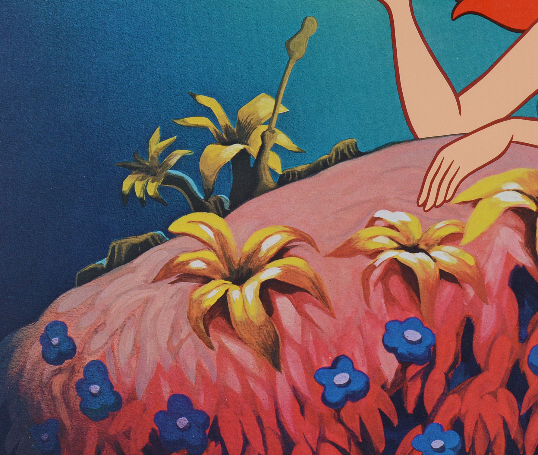 Walt Disney's "The Little Mermaid" Limited Edition "Ariel in Love" Lithograph