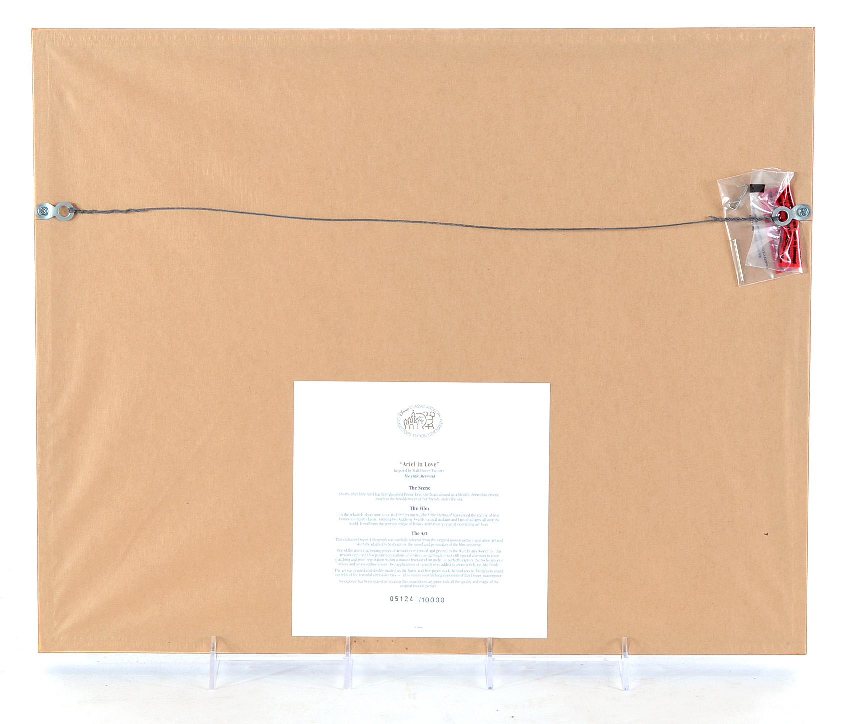 Walt Disney's "The Little Mermaid" Limited Edition "Ariel in Love" Lithograph