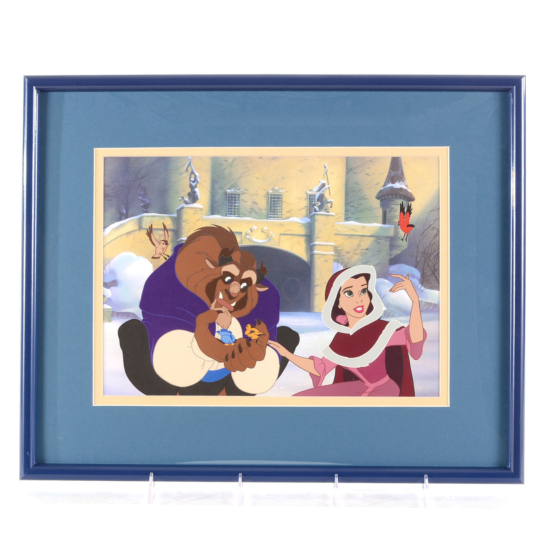 Walt Disney's "Beauty and the Beast" Limited Edition "Belle Tames the Beast" Lithograph