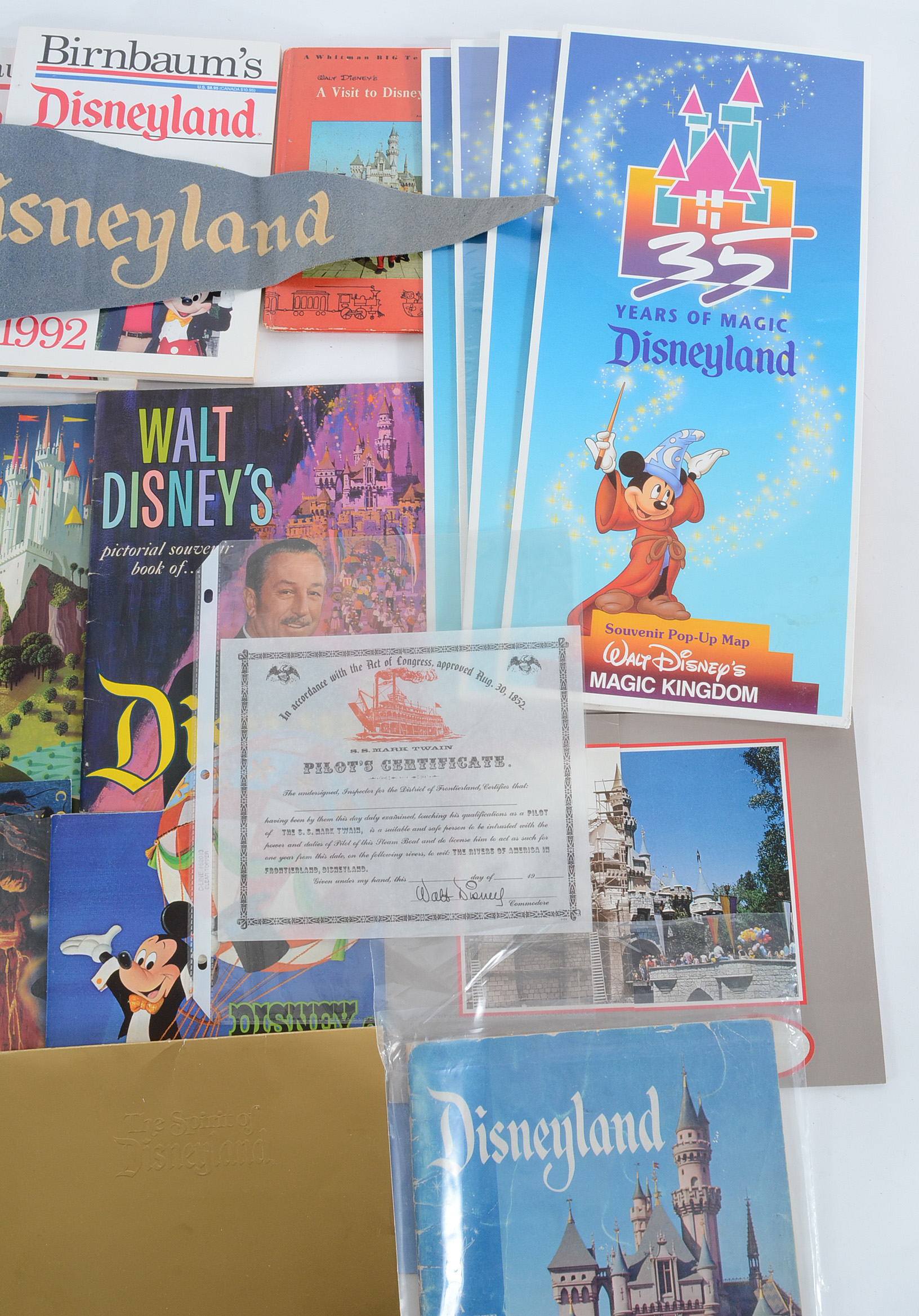 Disneyland Books and Ephemera
