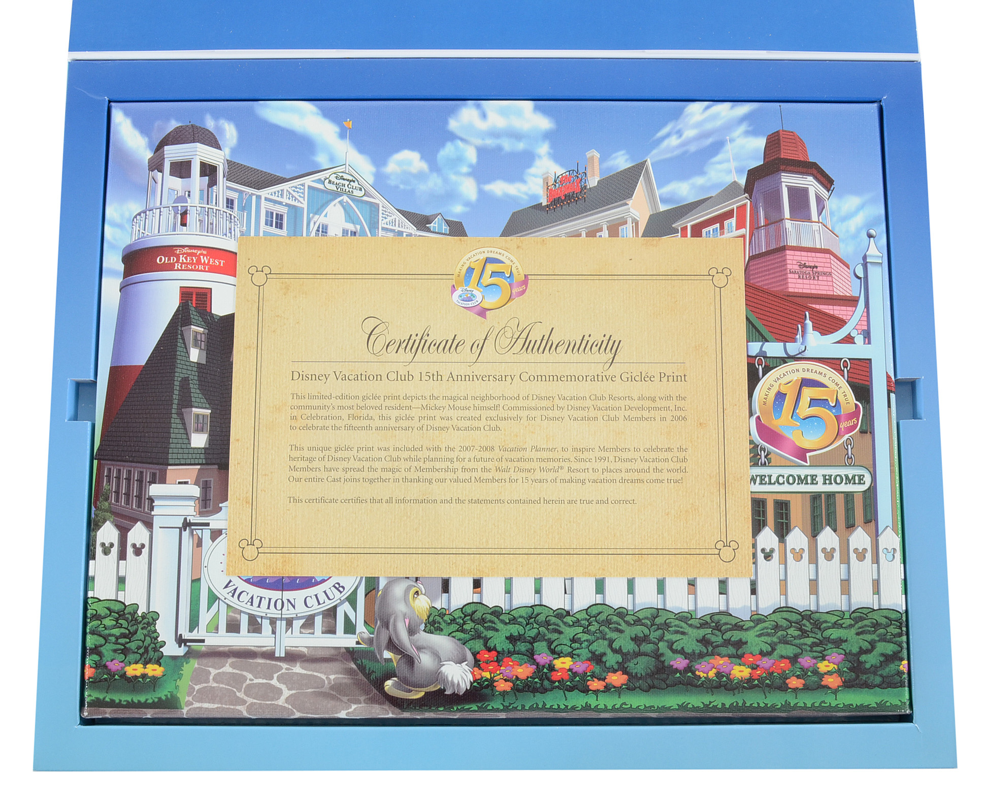 Disneyland and Disney Vacation Club Art and Ephemera