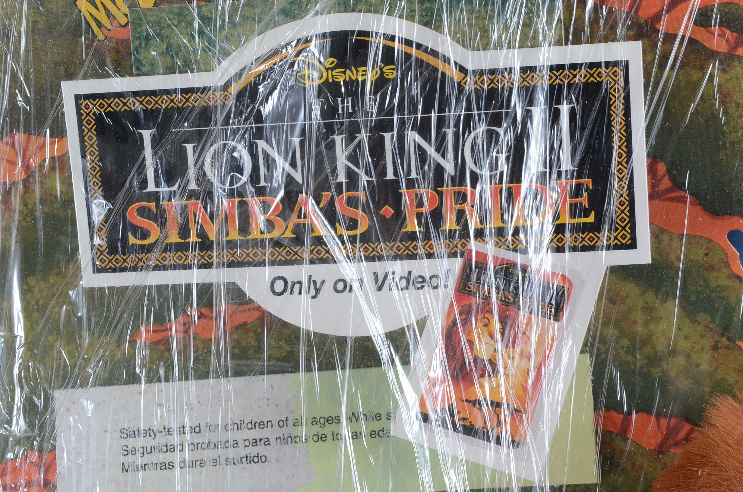 1998 Disney "A Bug's Life" and "The Lion King II" McDonald's Happy Meal Toy Displays