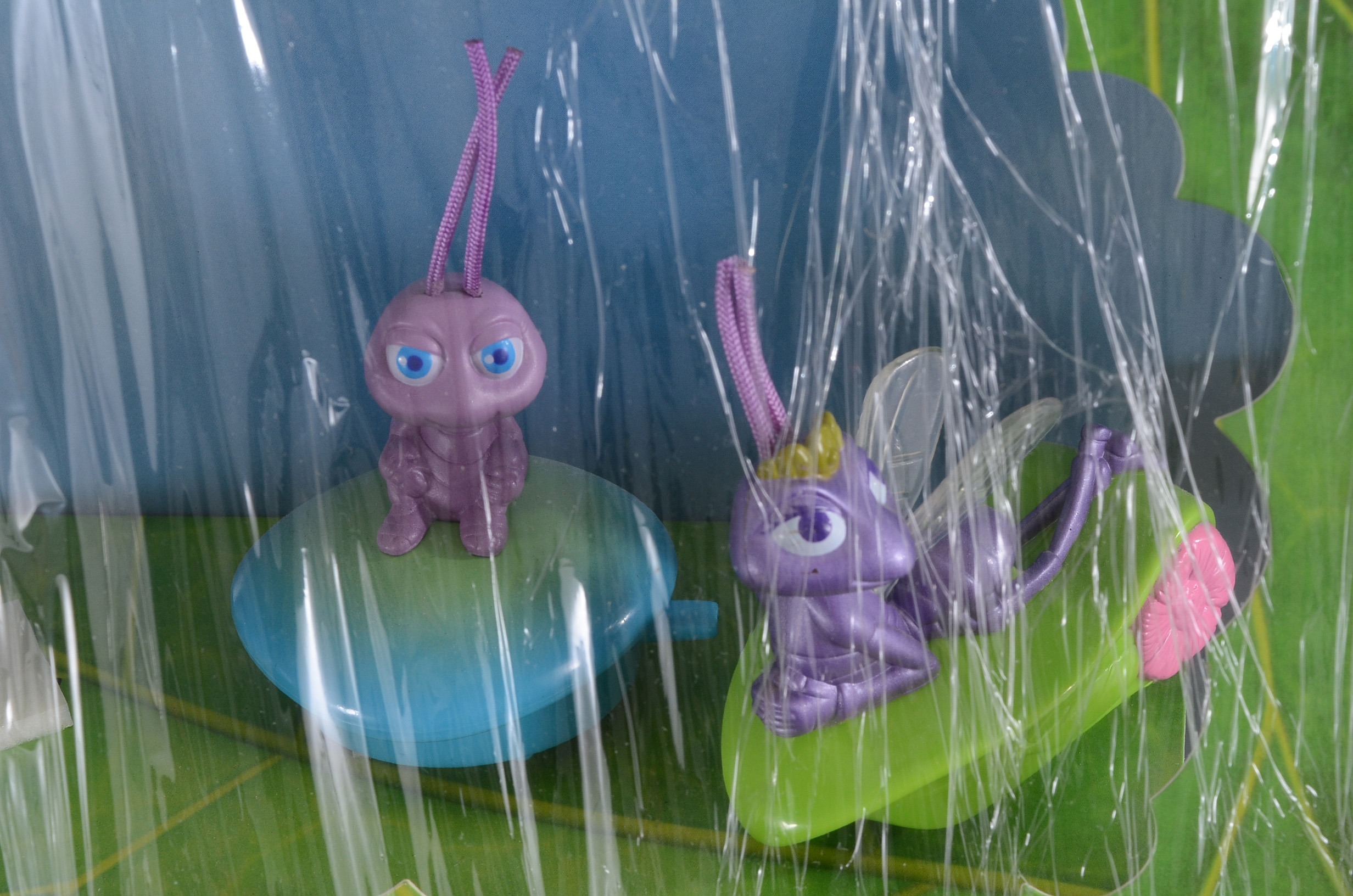 1998 Disney "A Bug's Life" and "The Lion King II" McDonald's Happy Meal Toy Displays