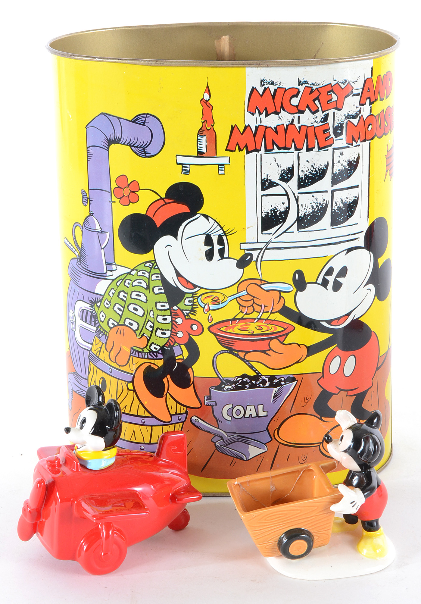 Disney Home Décor Featuring 1950s "Disneyland Pin-Ups" "Casey Jr." Wall Hanging