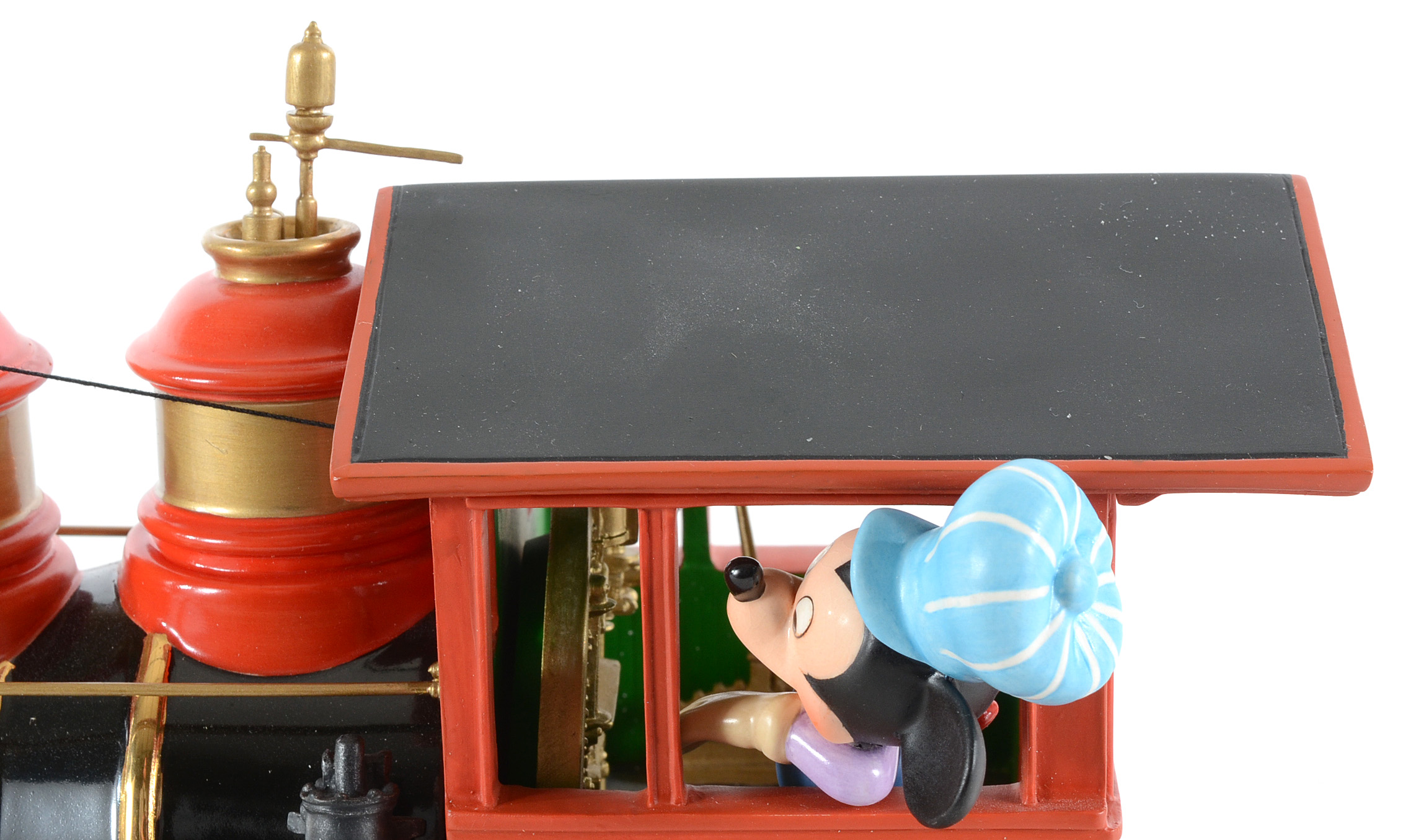 Walt Disney Classics Collection Mickey Mouse and Train Figurine Celebrating Walt's 100th Birthday