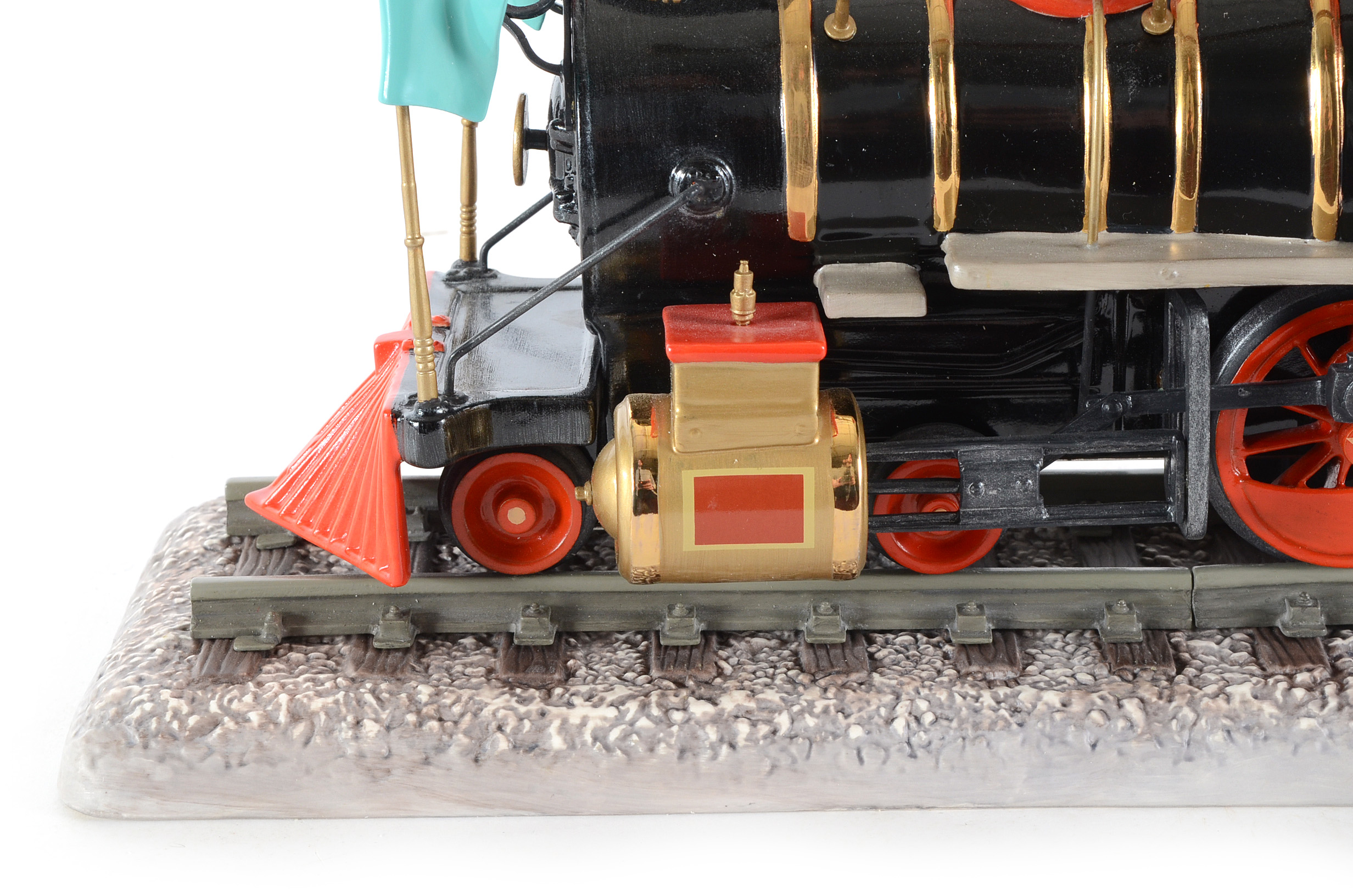 Walt Disney Classics Collection Mickey Mouse and Train Figurine Celebrating Walt's 100th Birthday