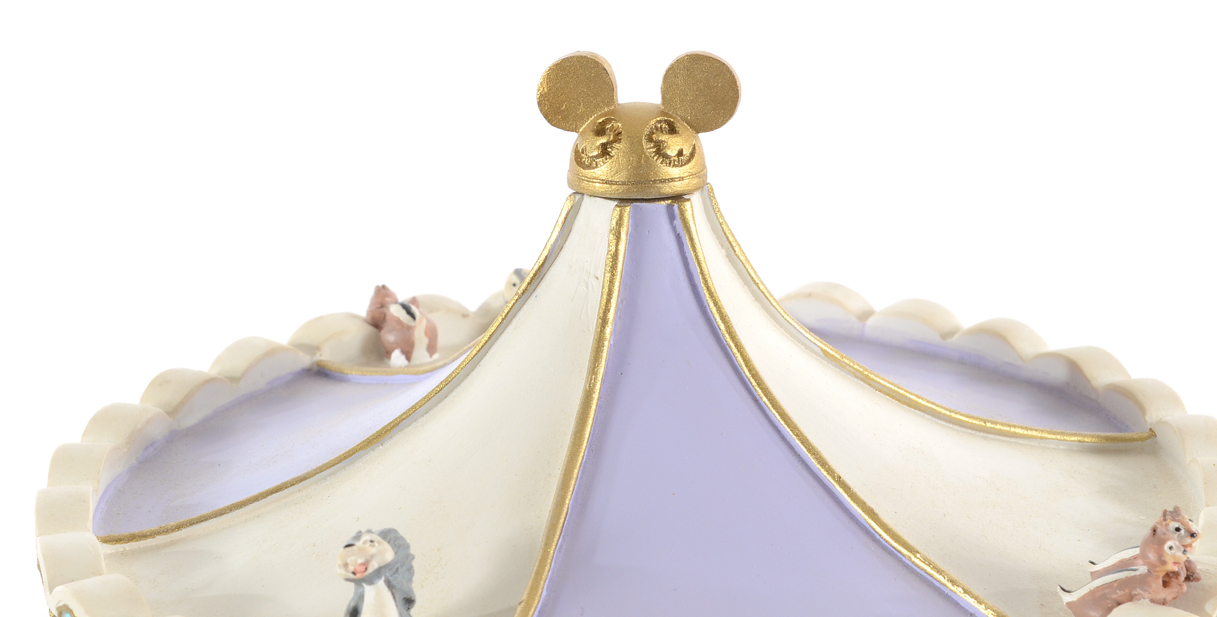 Willitt's Carousel Music Box Featuring Mickey Mouse and Friends