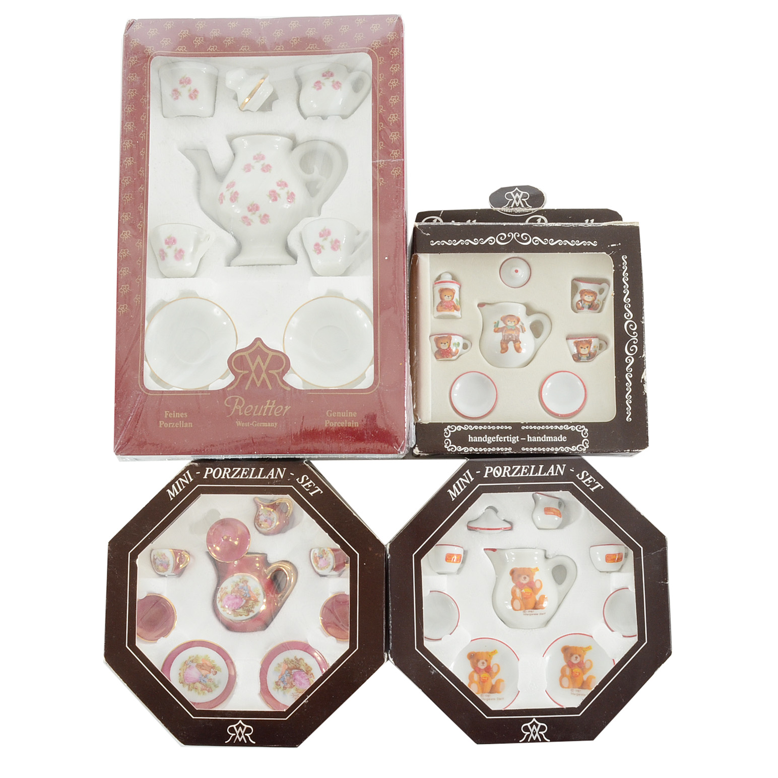 German Miniature Tea Sets