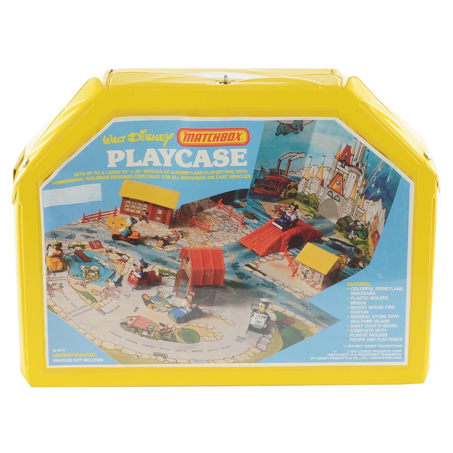 Walt Disney Matchbox Playcase