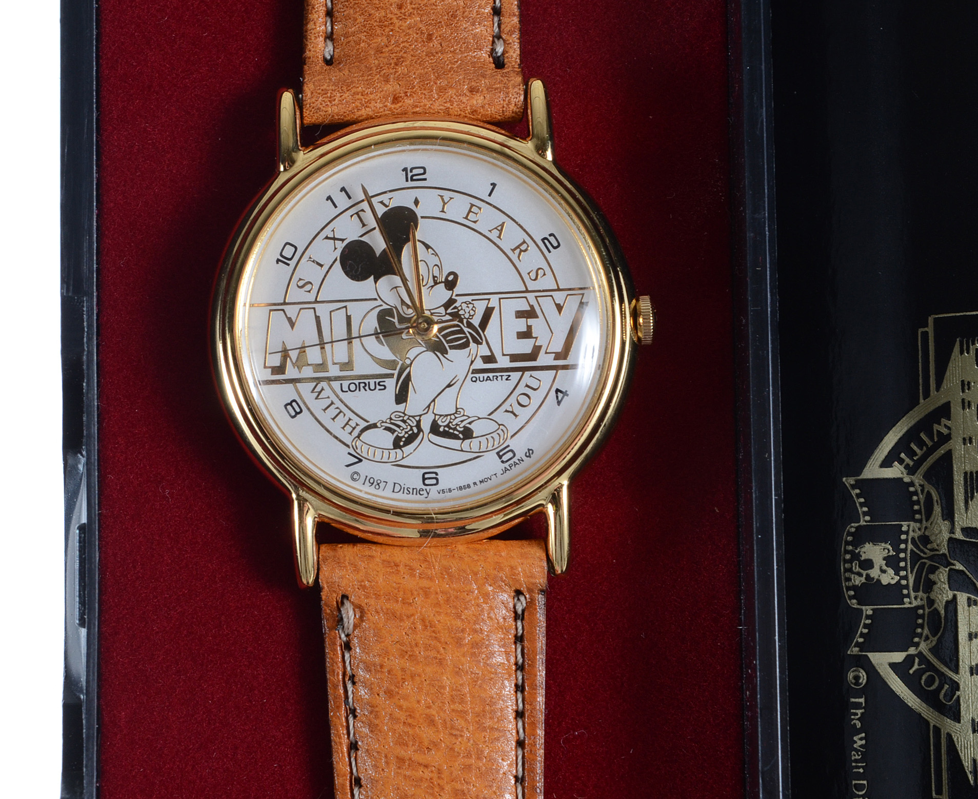 Mickey Mouse 60 Years Lorus Watch