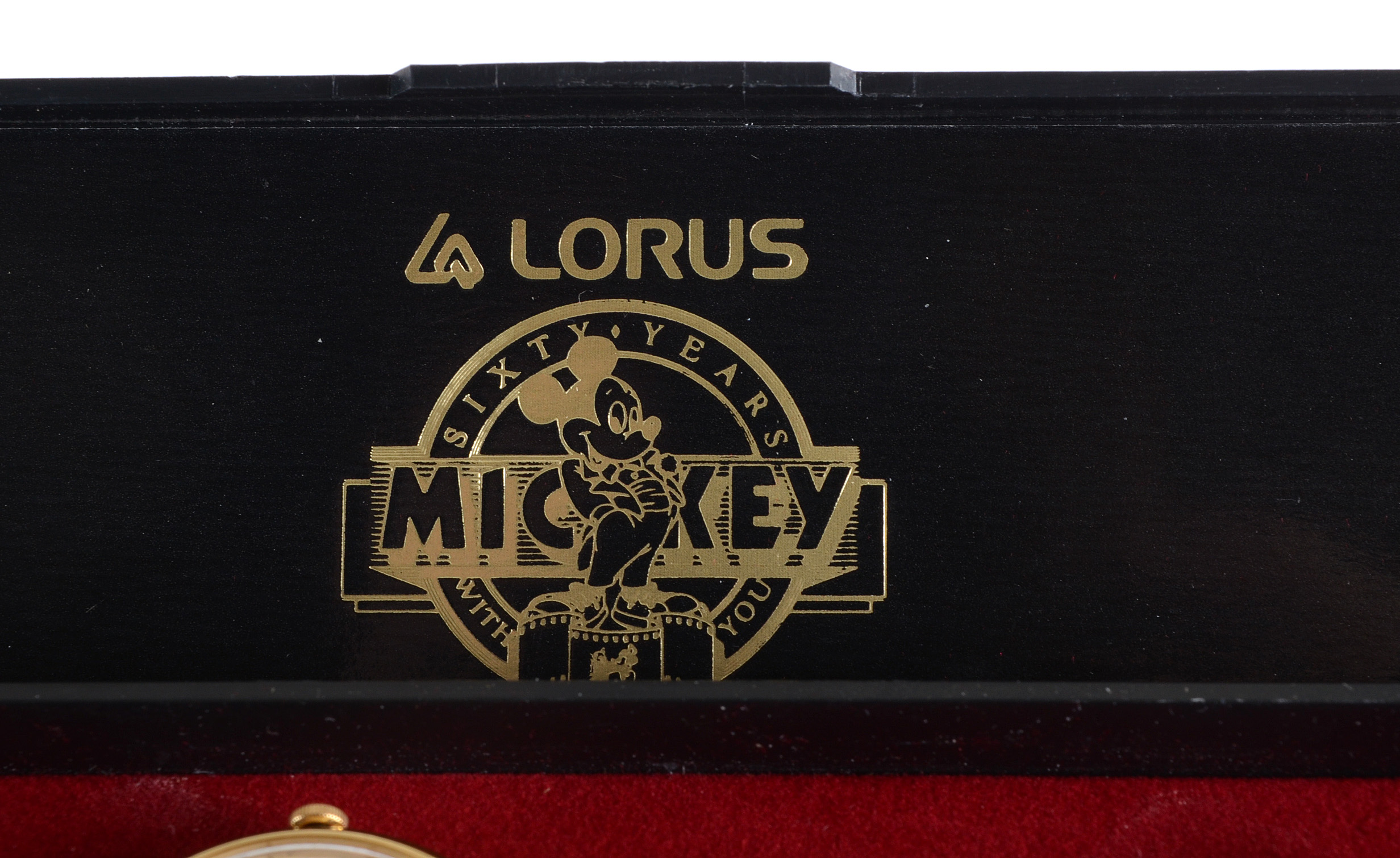 Mickey Mouse 60 Years Lorus Watch