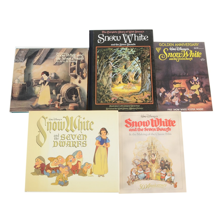 Walt Disney "Snow White and the Seven Dwarfs" Books