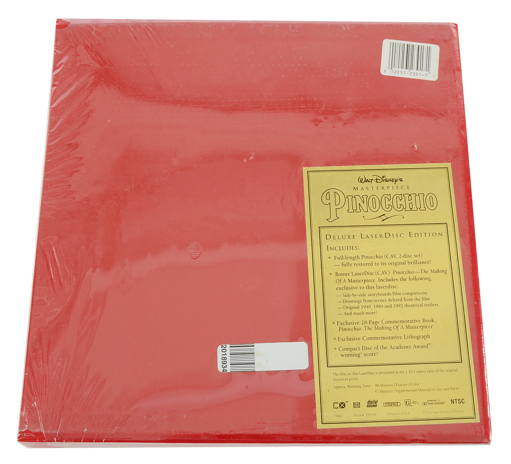 Walt Disney Deluxe CAV LaserDisc Collection