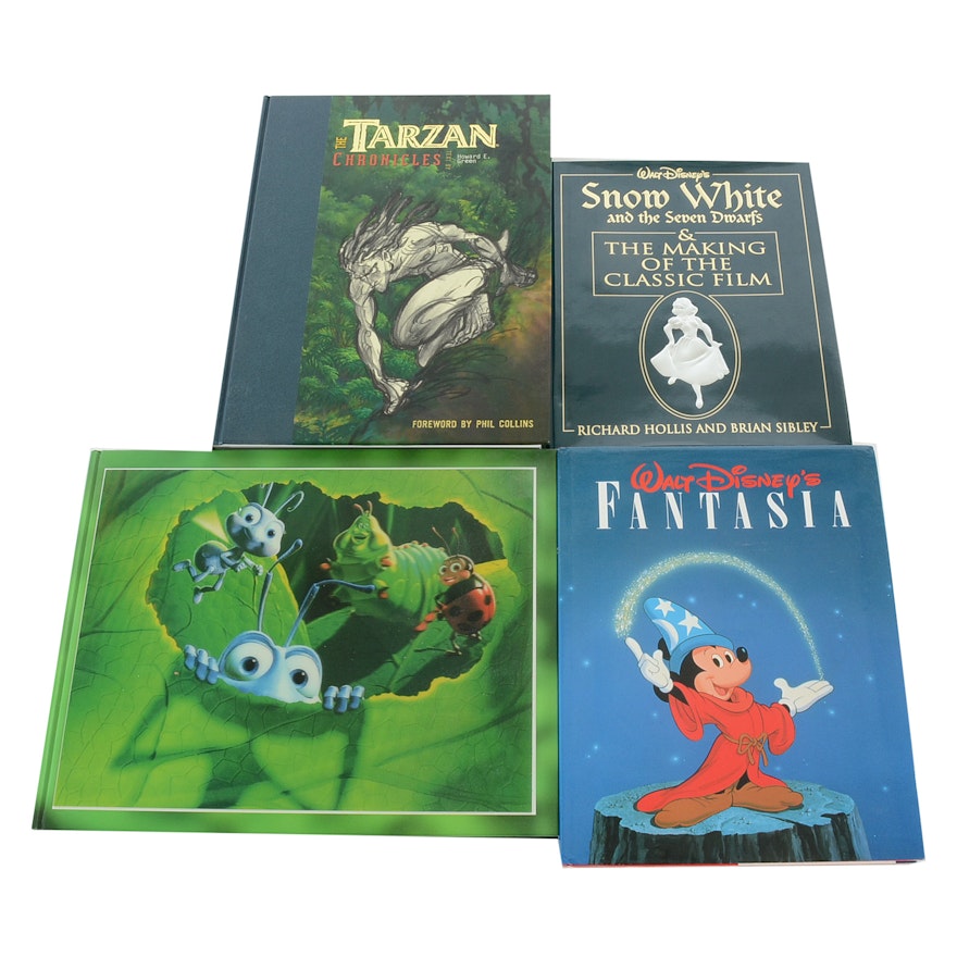 Books on Disney Films Featuring Director Signed "The Tarzan Chronicles"