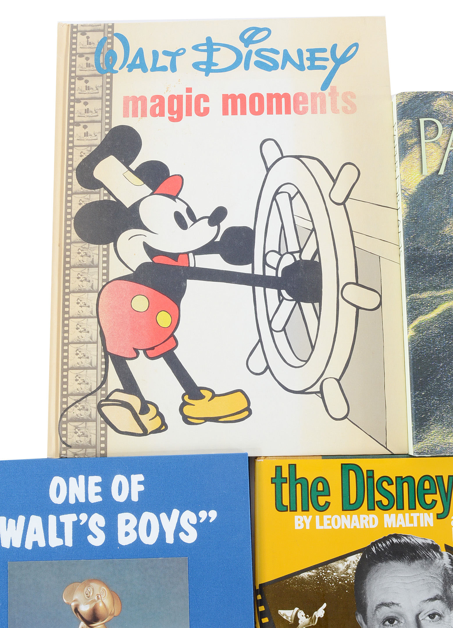 Disney Filmmaking History Books Including "Paper Dreams: The Art & Artists of Disney Storyboards"