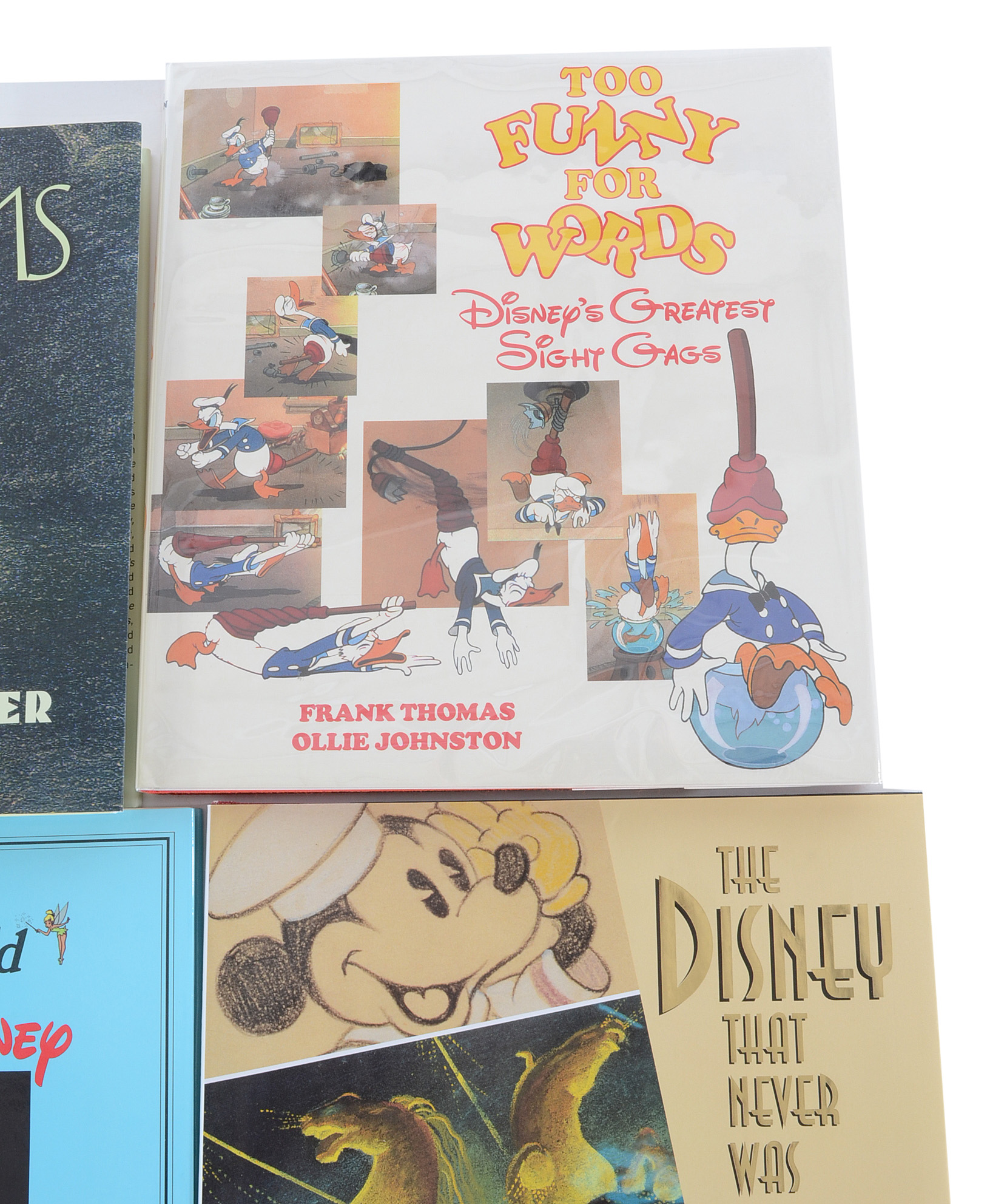 Disney Filmmaking History Books Including "Paper Dreams: The Art & Artists of Disney Storyboards"