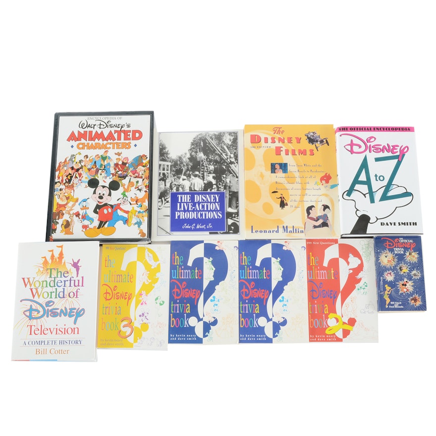 Disney Reference and Trivia Books