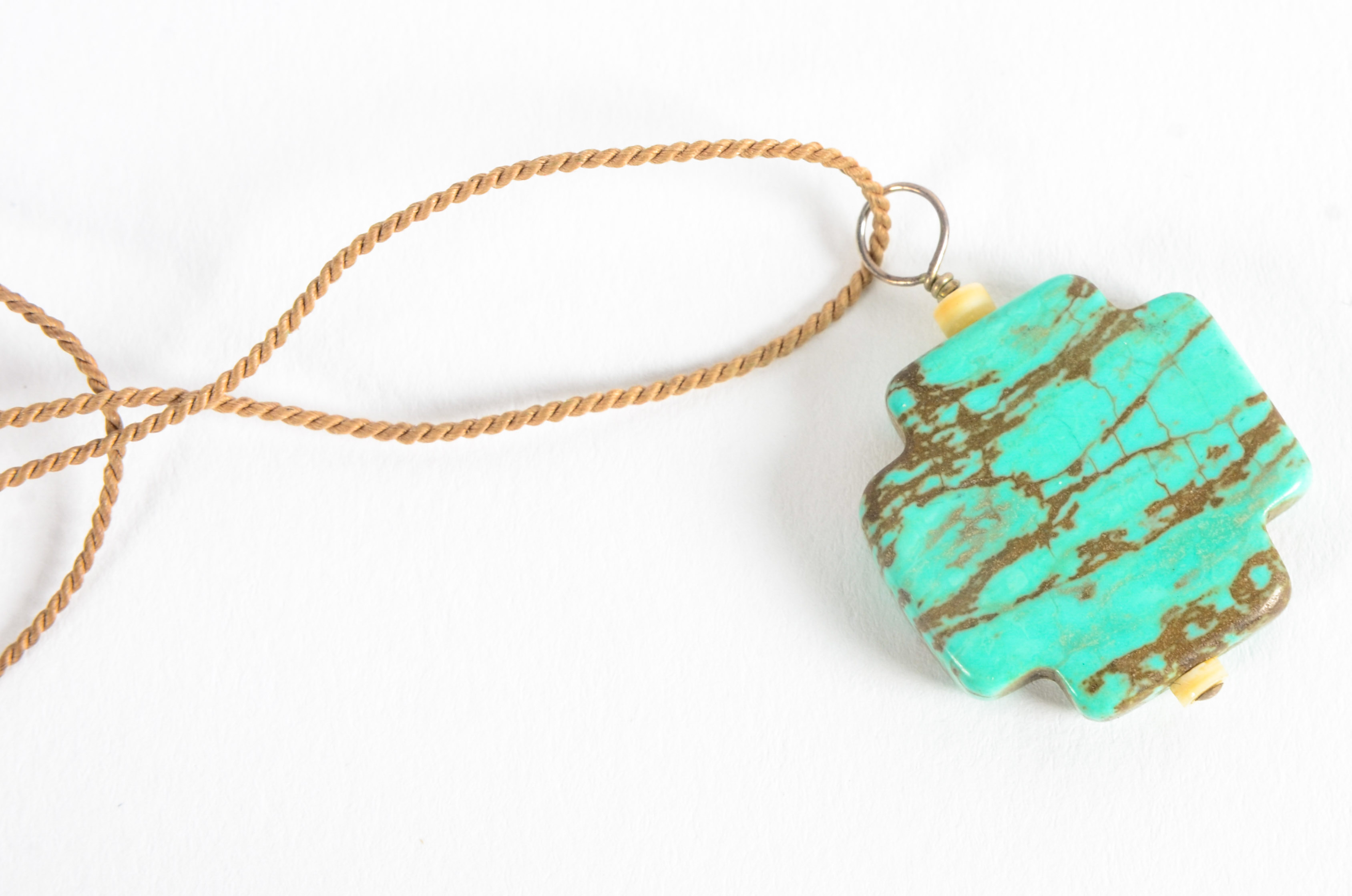 Sterling Silver, Leather and Turquoise Jewelry