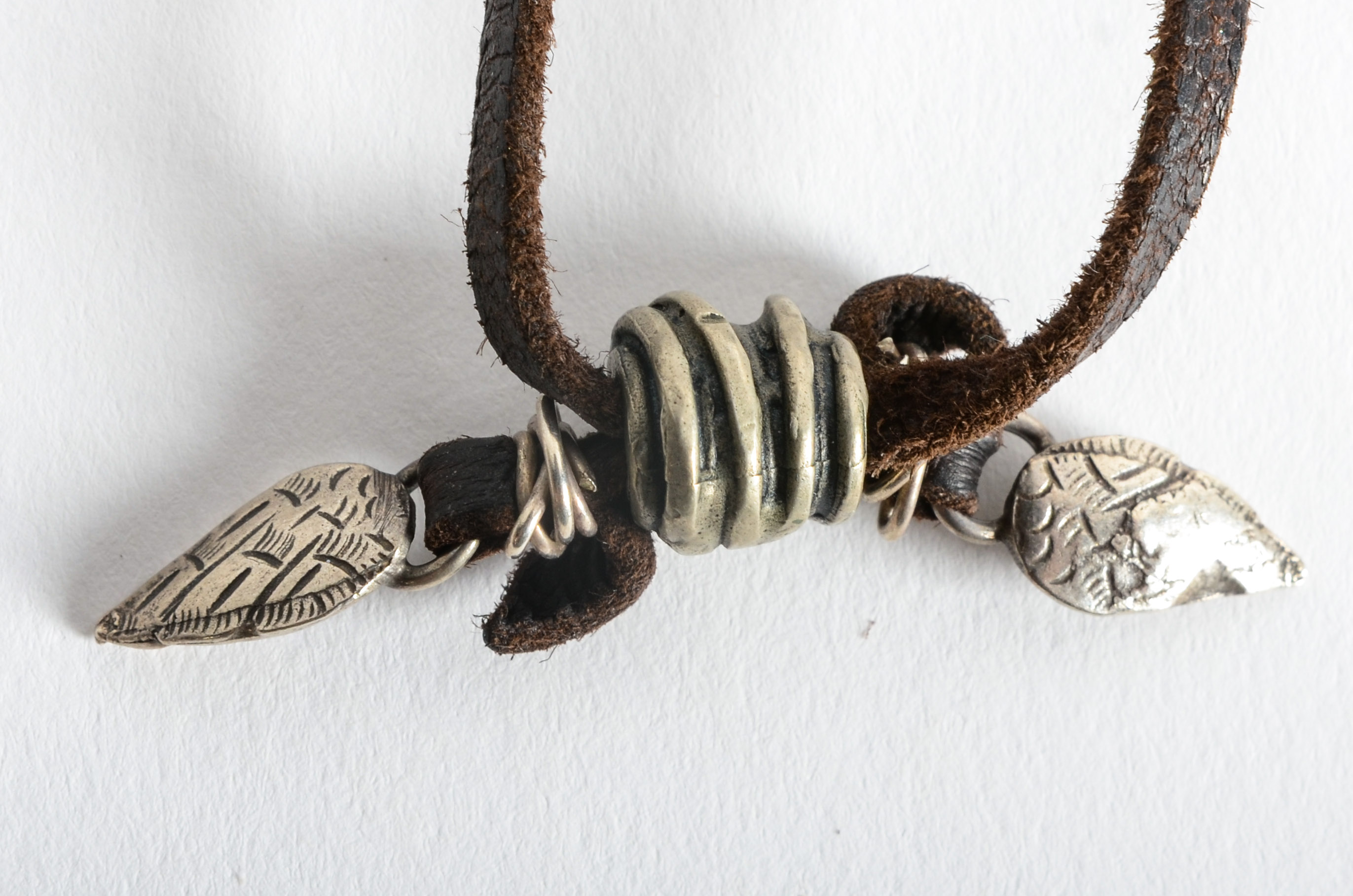 Sterling Silver, Leather and Turquoise Jewelry