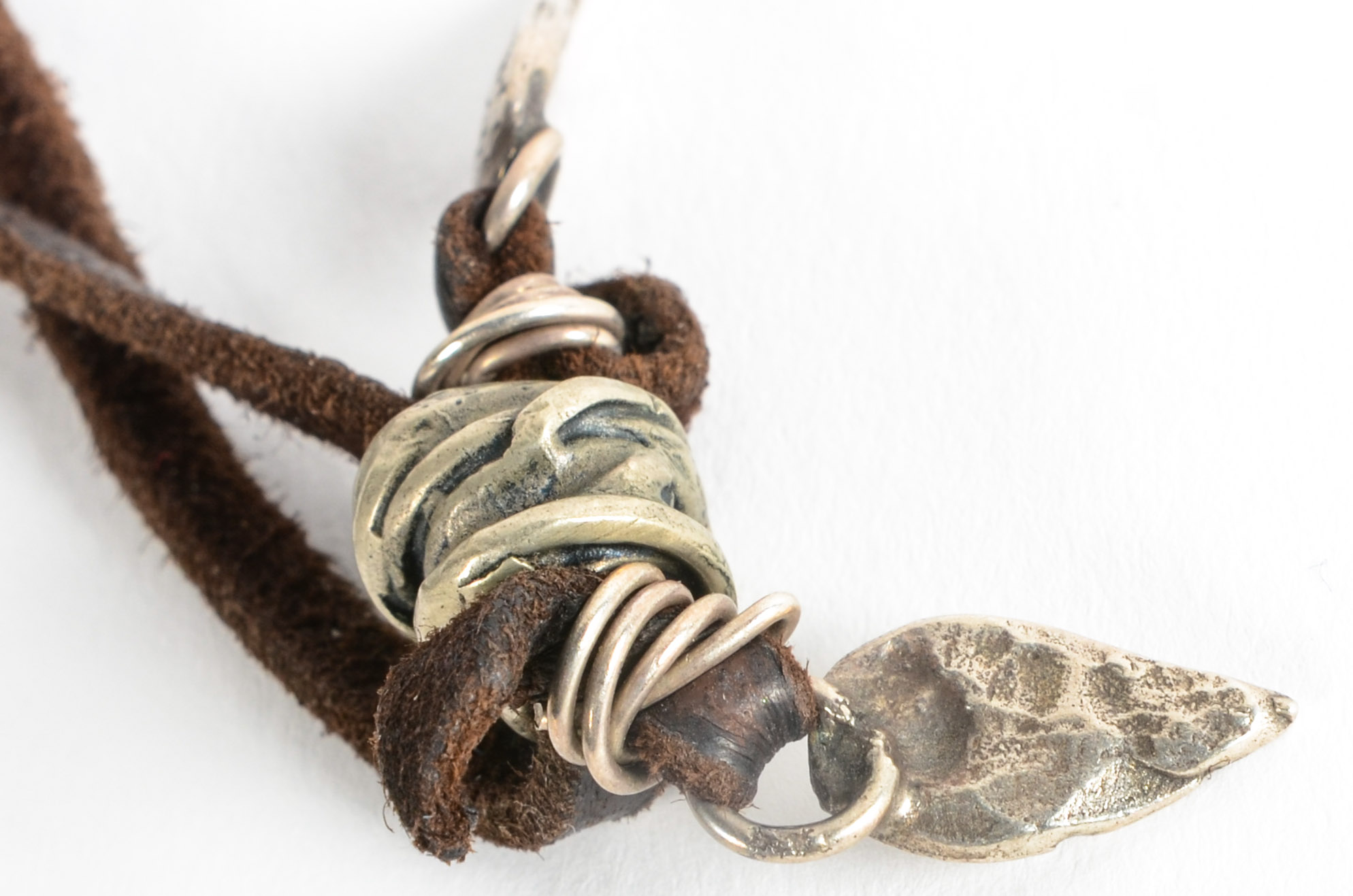 Sterling Silver, Leather and Turquoise Jewelry